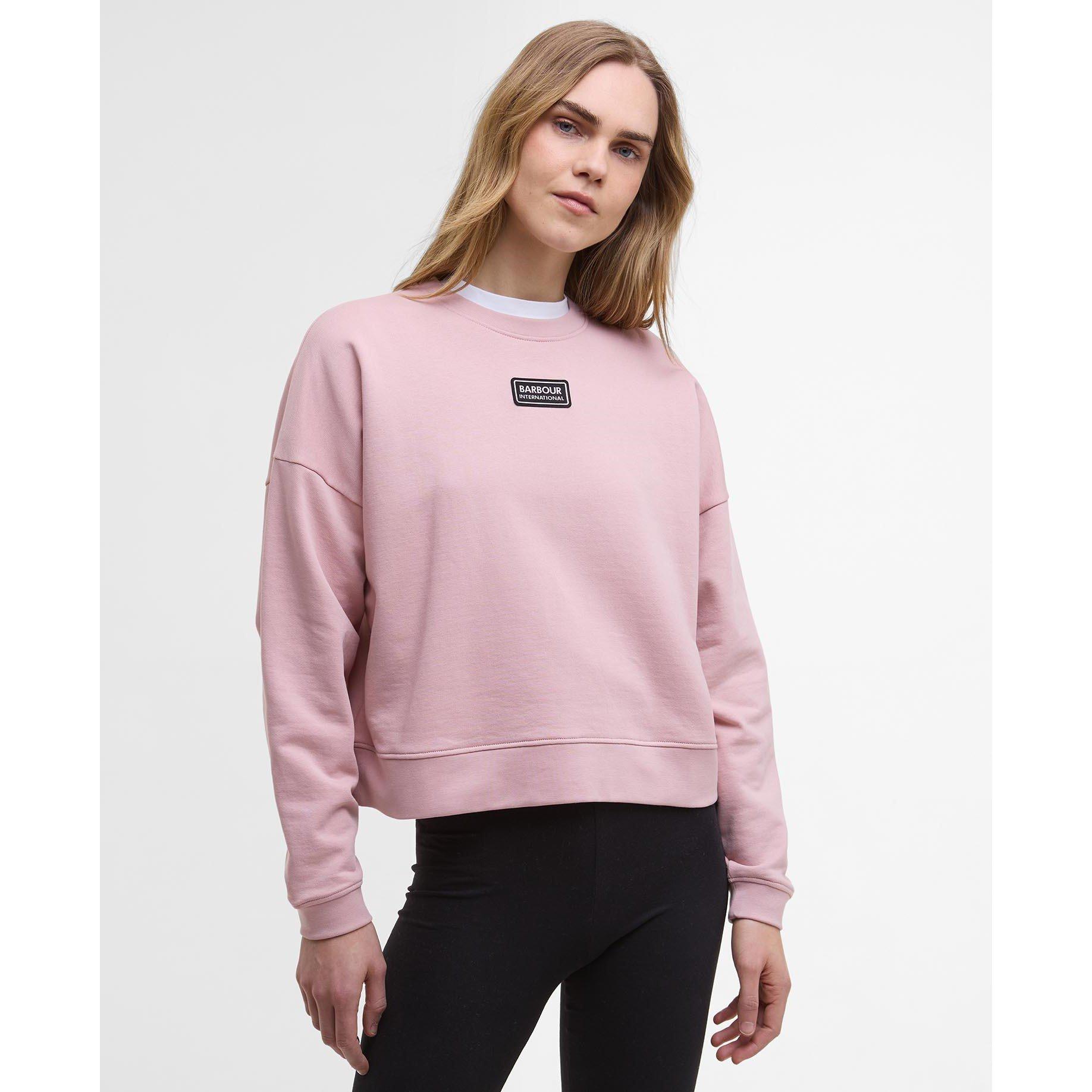 Pale Mauve - Barbour International - Imogen Sweater - 2