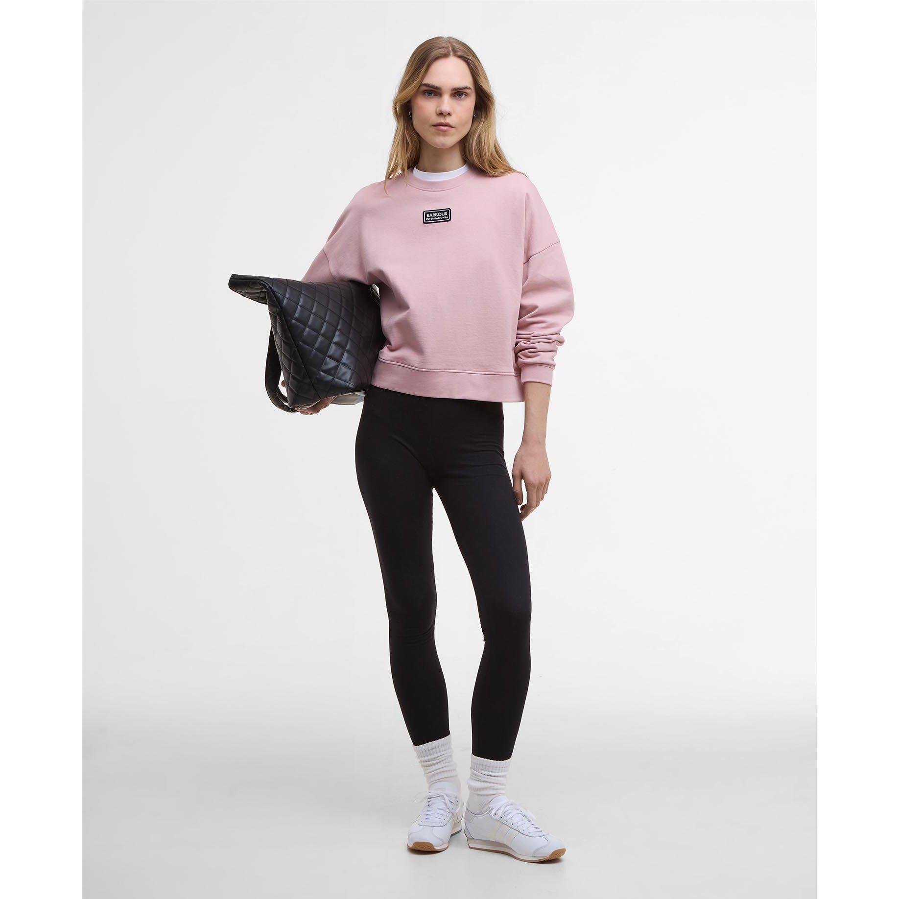 Pale Mauve - Barbour International - Imogen Sweater - 5