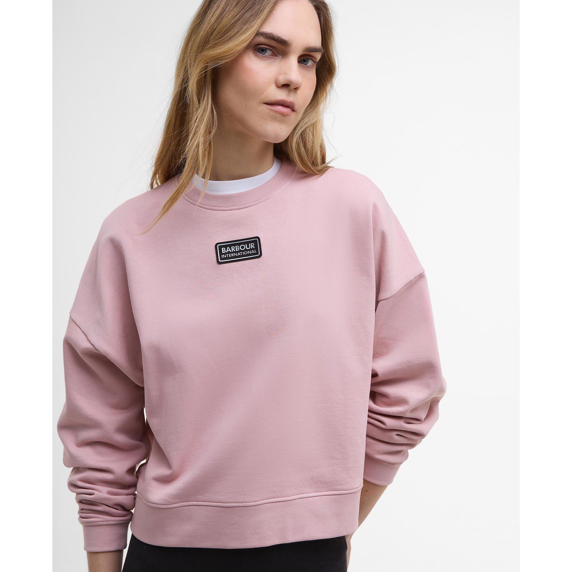Pale Mauve - Barbour International - Imogen Sweater - 4