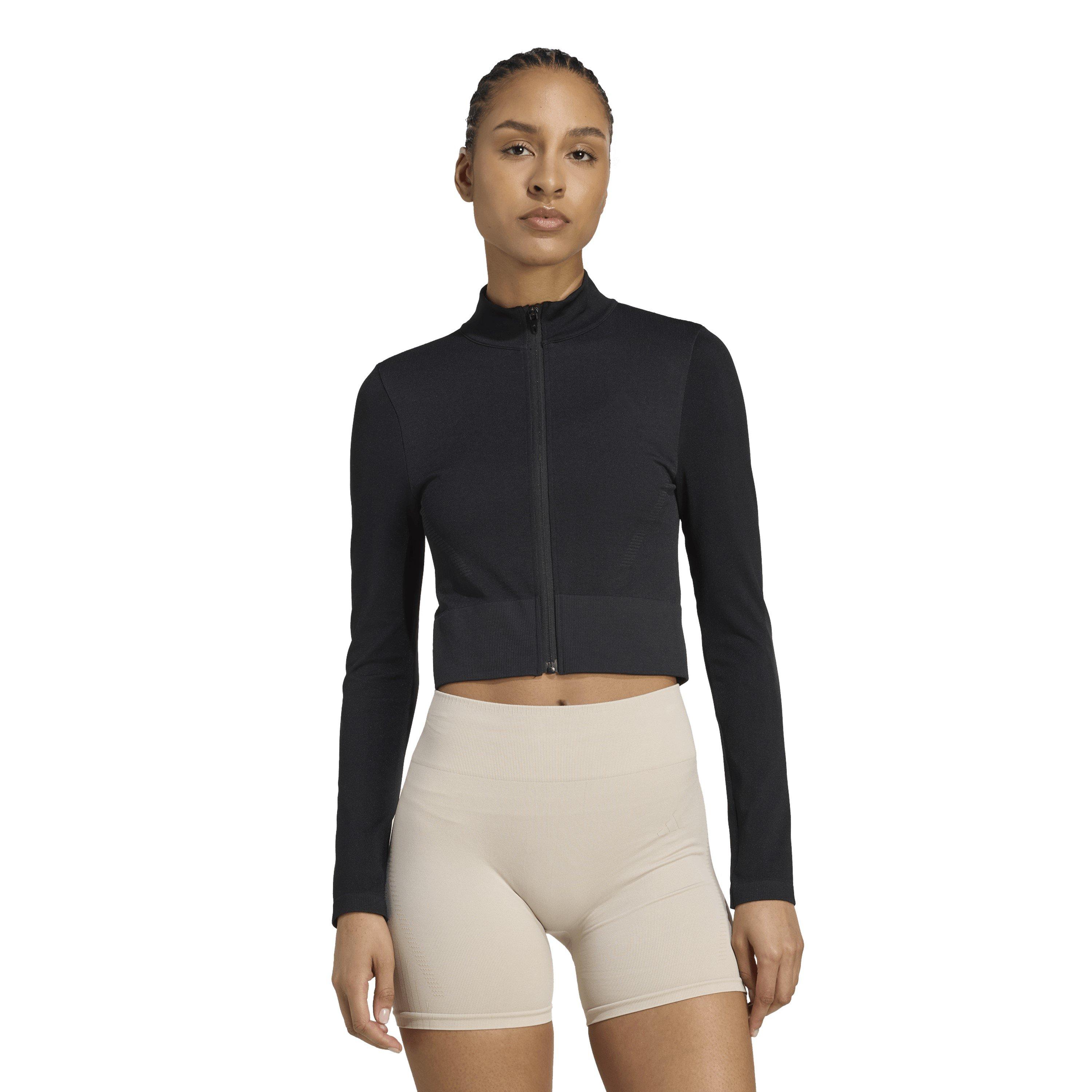 adidas Chaqueta de entrenamiento de punto con cremallera Essentials — photo 2