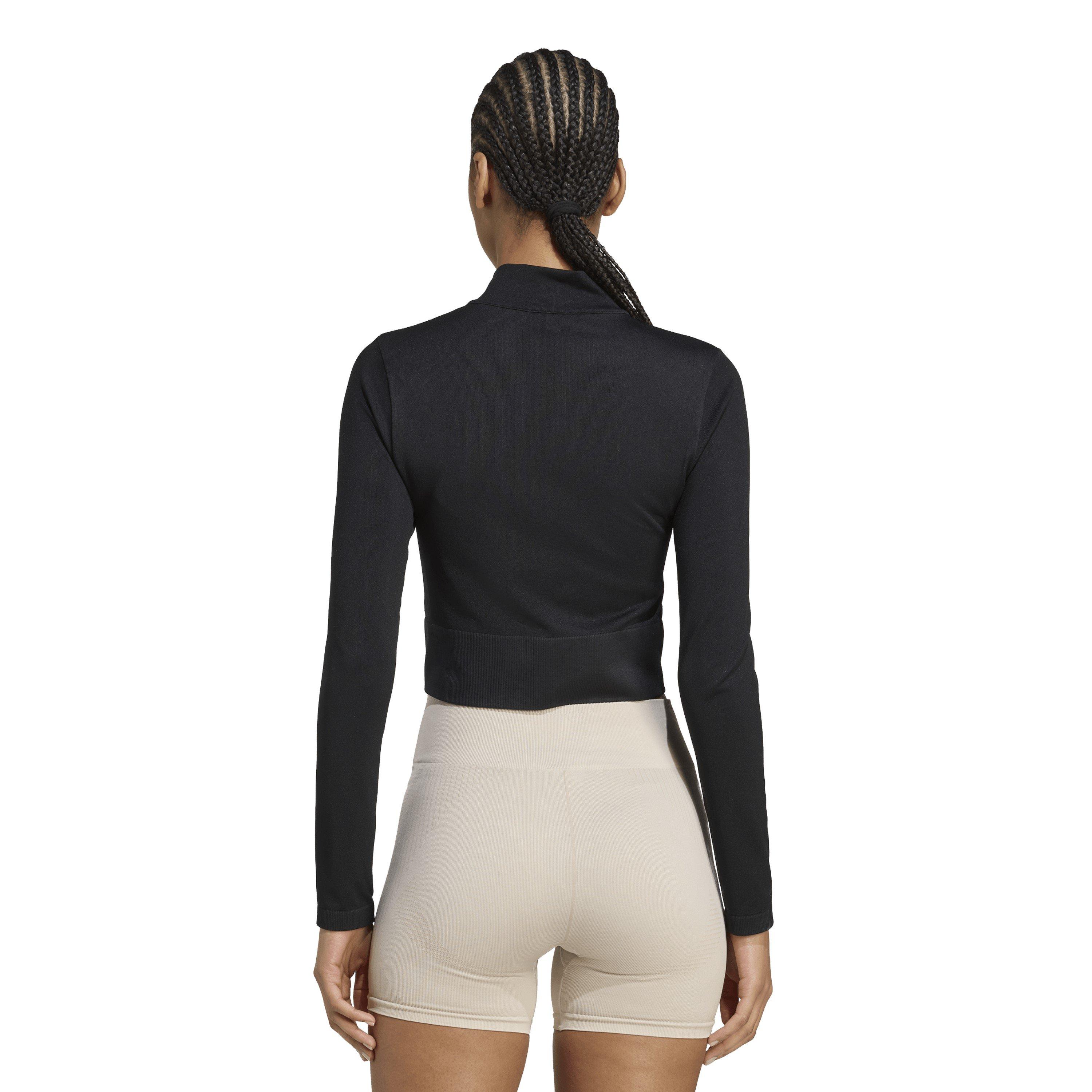 adidas Chaqueta de entrenamiento de punto con cremallera Essentials — photo 4
