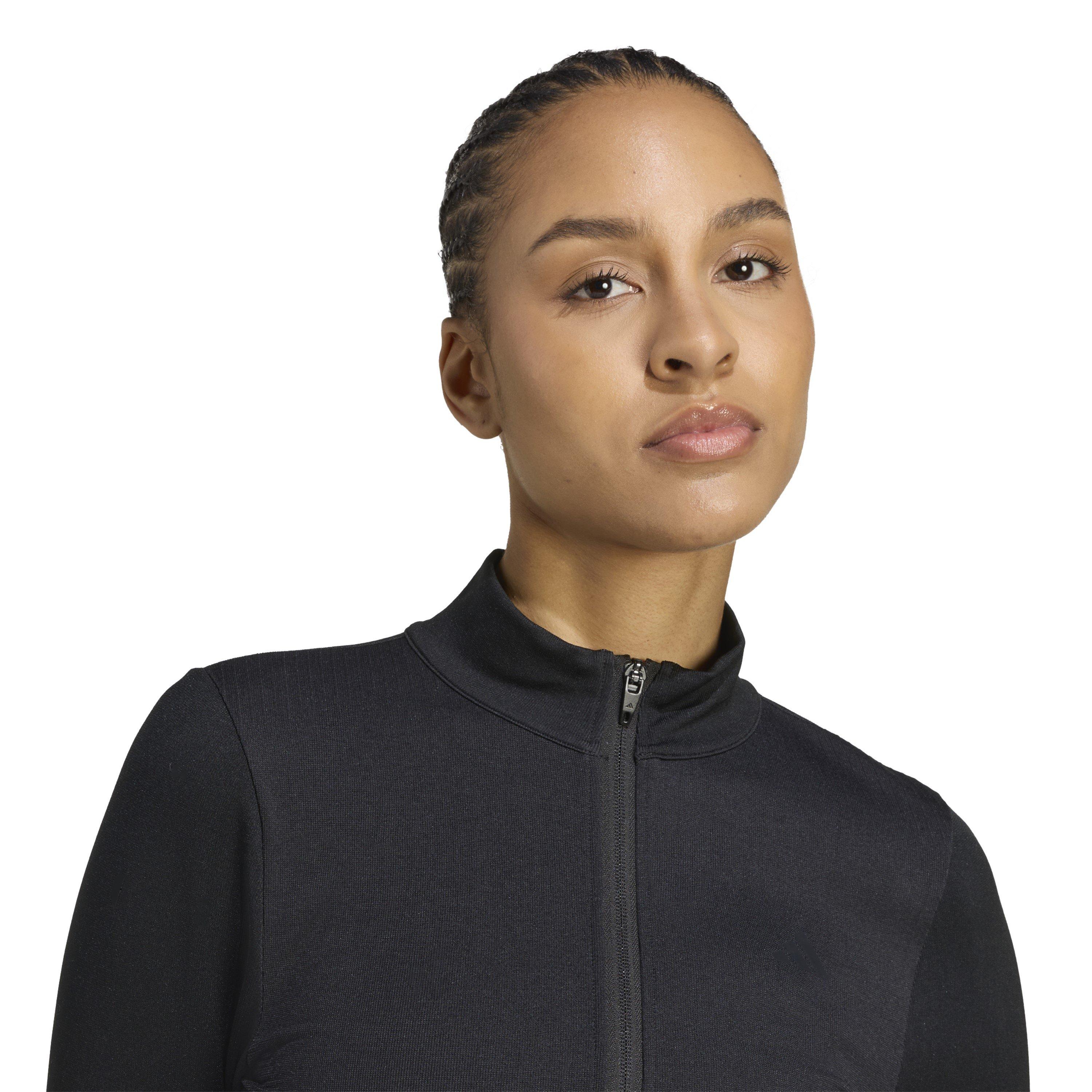 adidas Chaqueta de entrenamiento de punto con cremallera Essentials — photo 5