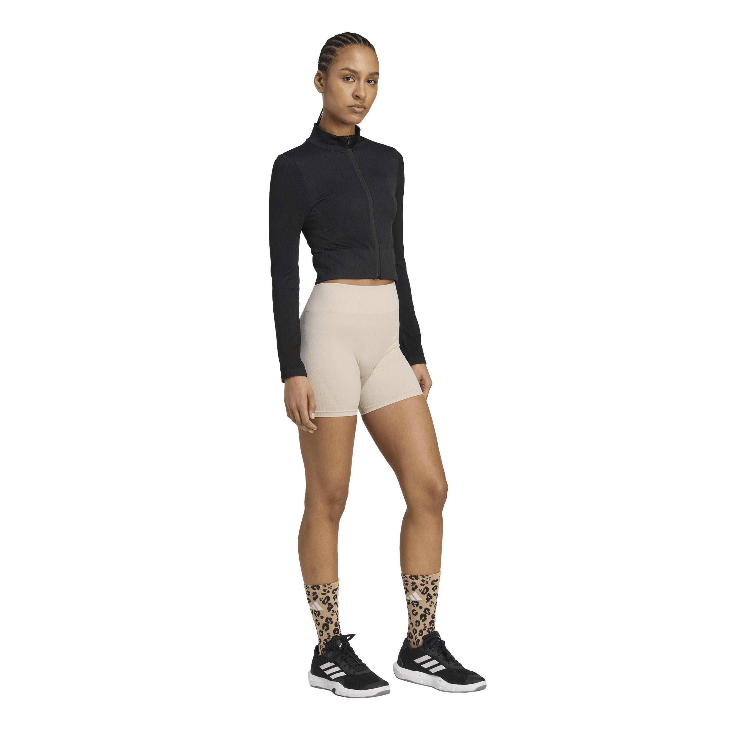 adidas Chaqueta de entrenamiento de punto con cremallera Essentials — photo 6