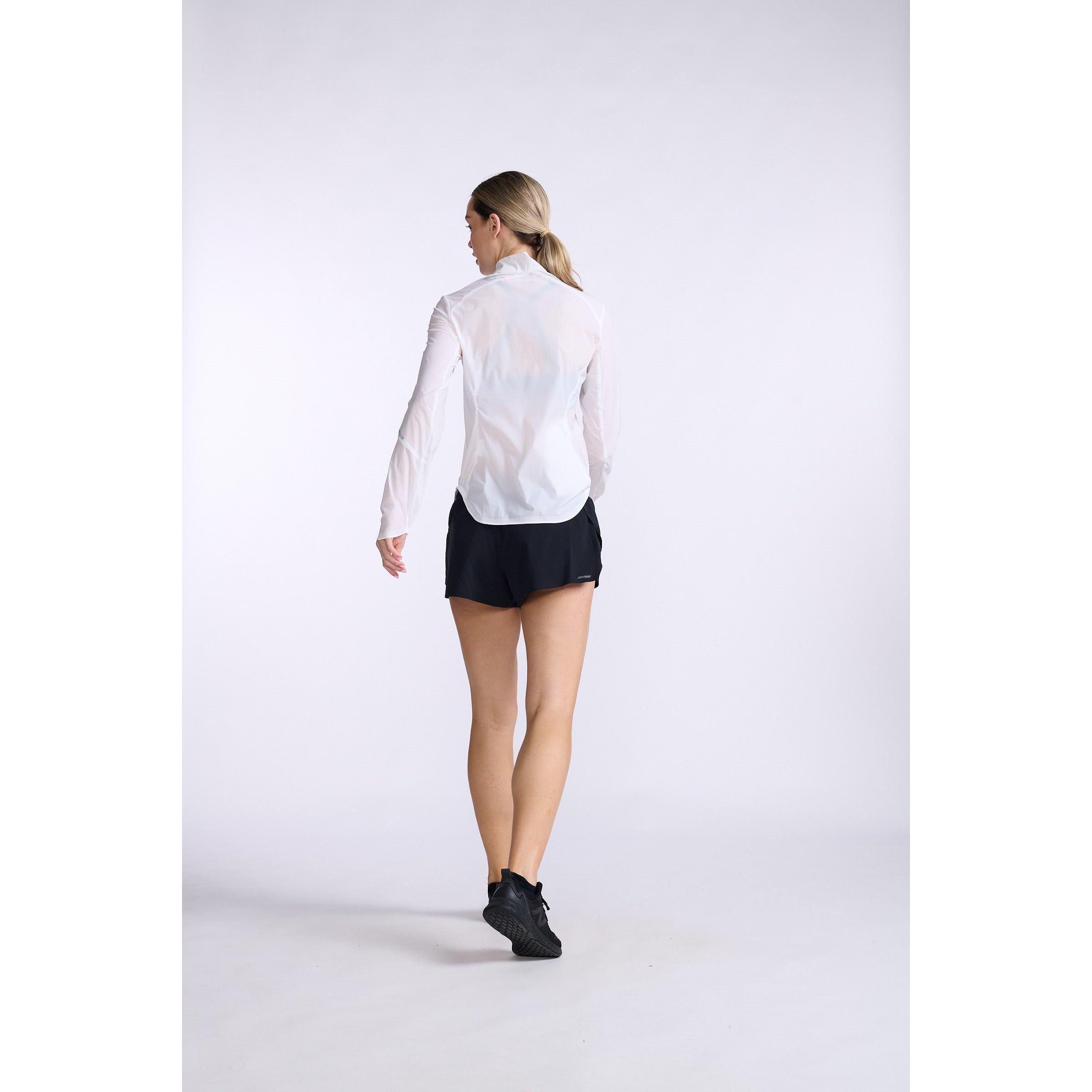 Hvid/Sølv - 2XU - Women's Ultralight Performance Training Jacket - 1