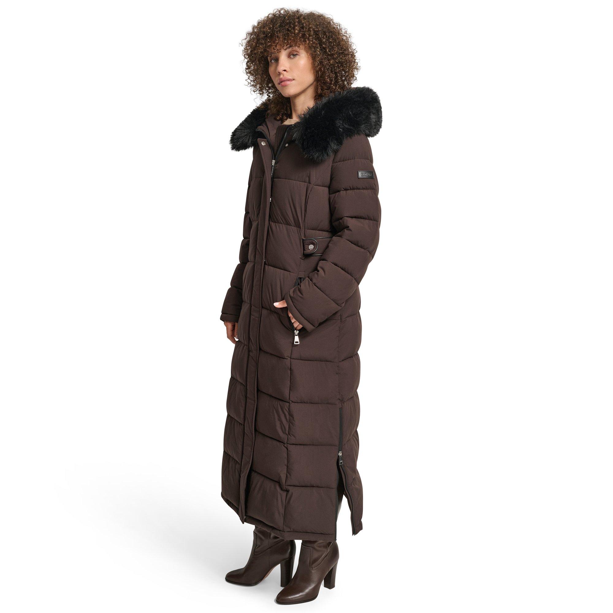 DKNY Women's Longline Long Puffer Jacket | Sports Direct