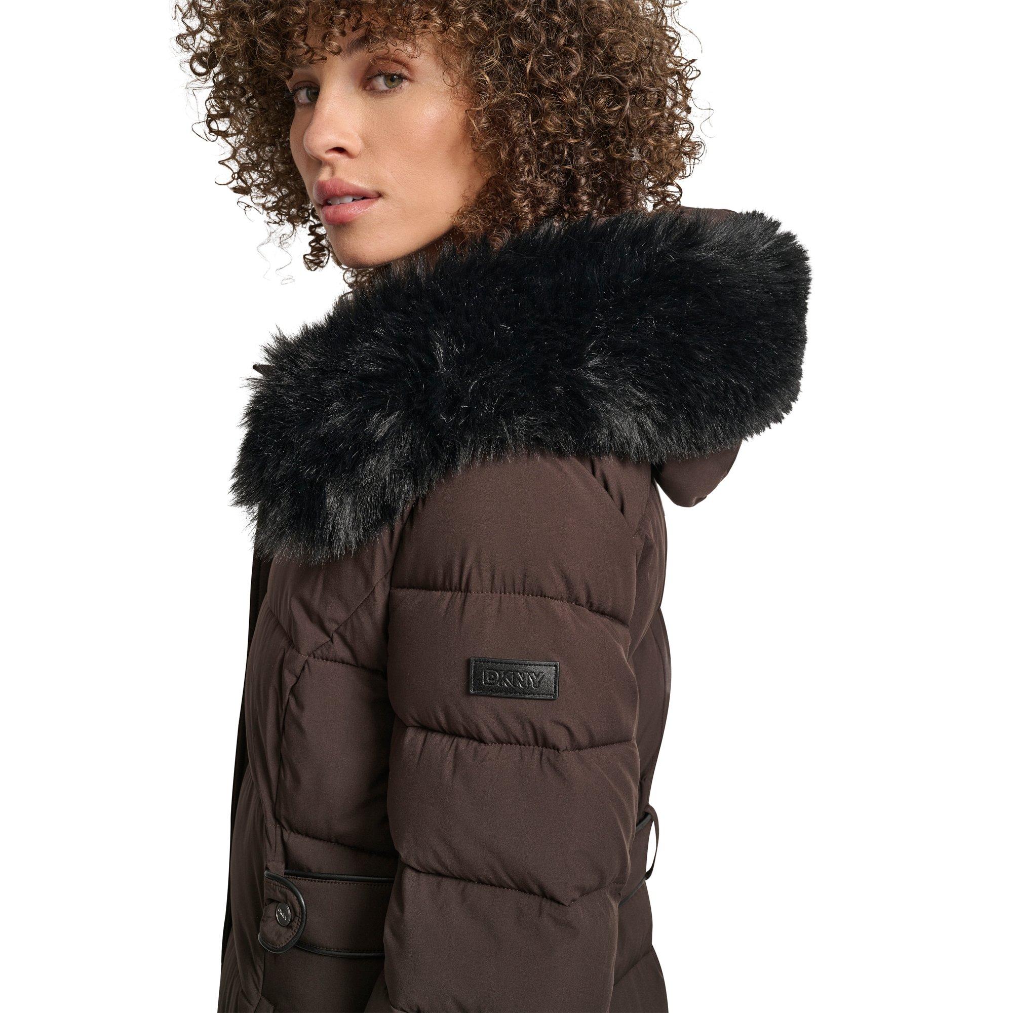 Bitter - DKNY - Women's  Longline Long Puffer Jacket - 4