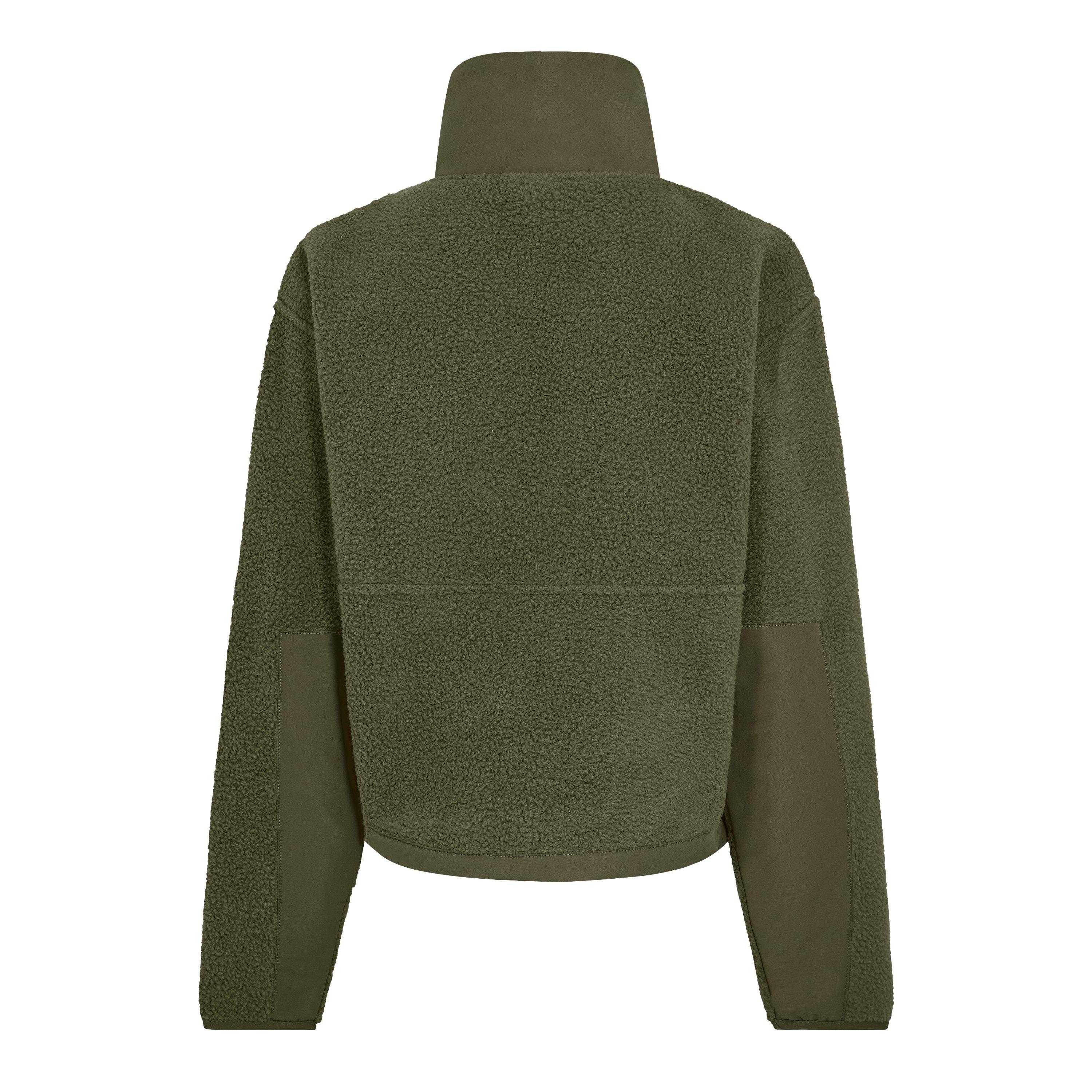 Taupe Green - The North Face - Women's Yumiori 1/4 Zip Fleece - 2