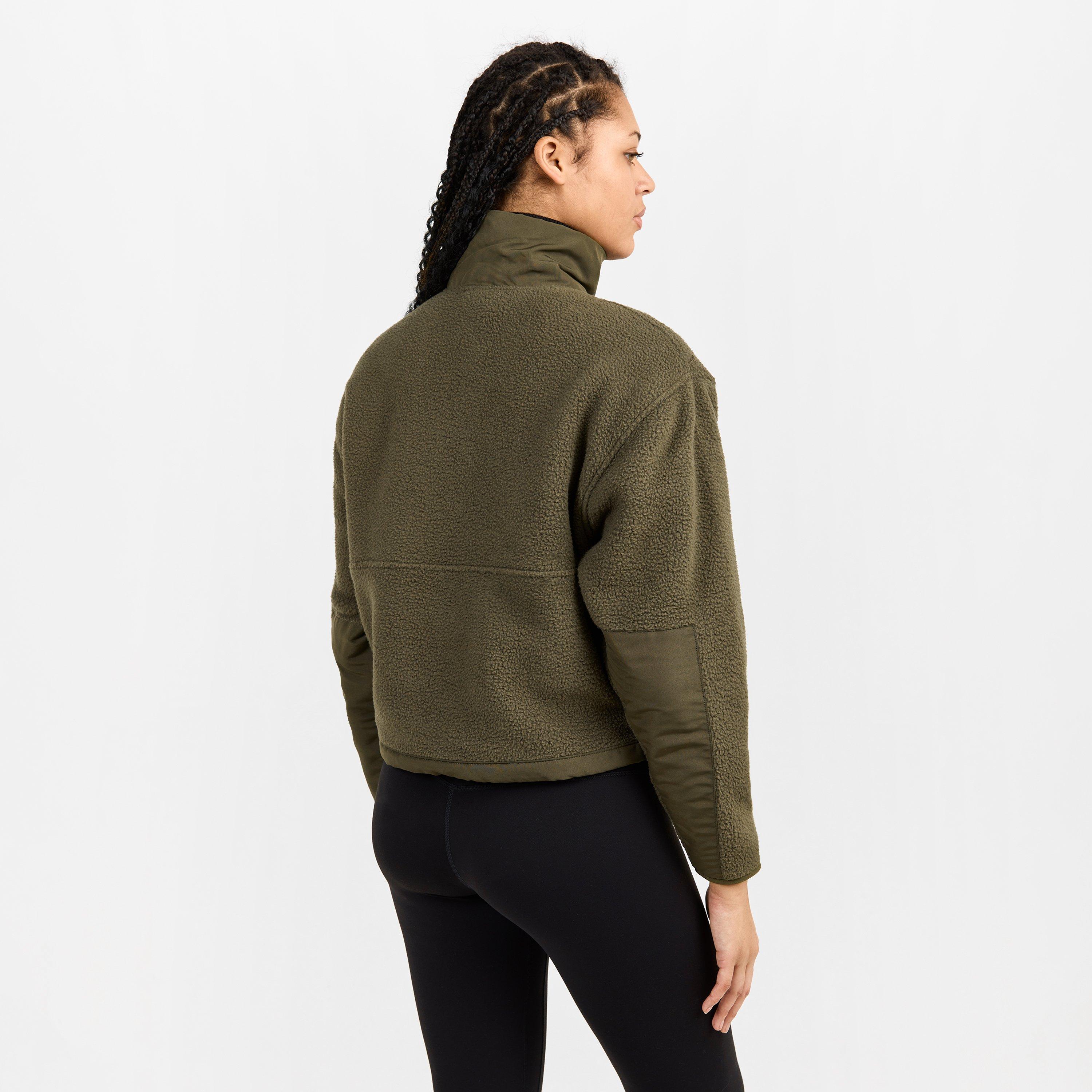 Taupe Green - The North Face - Women's Yumiori 1/4 Zip Fleece - 4