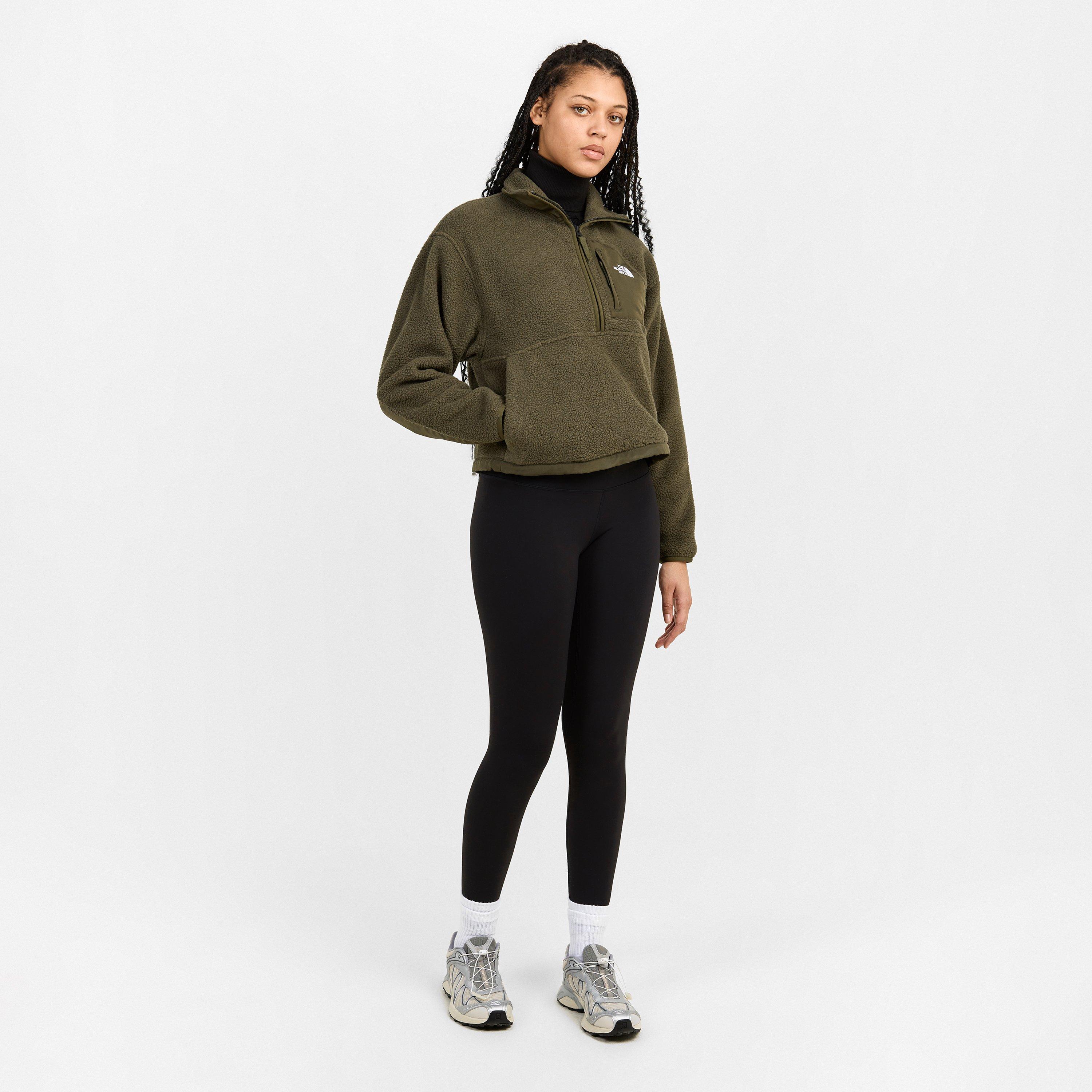 Taupe Green - The North Face - Women's Yumiori 1/4 Zip Fleece - 6