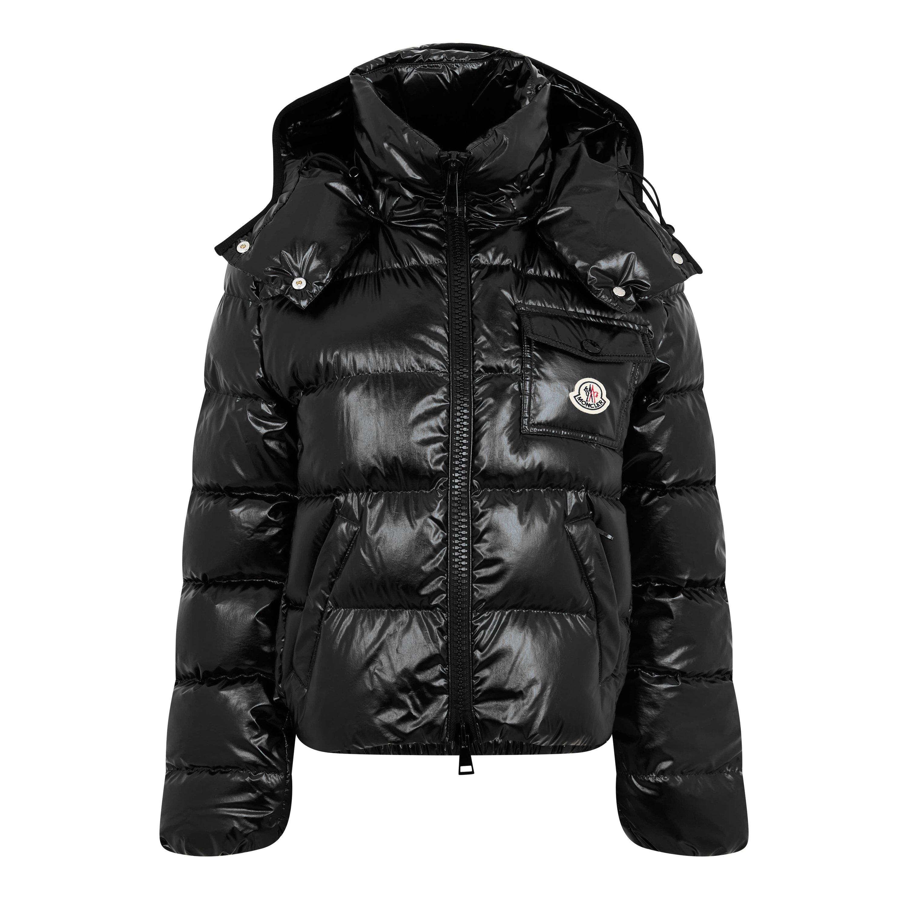 Black 999 - Moncler - Women's Andro Short Puffer Jacket - 1
