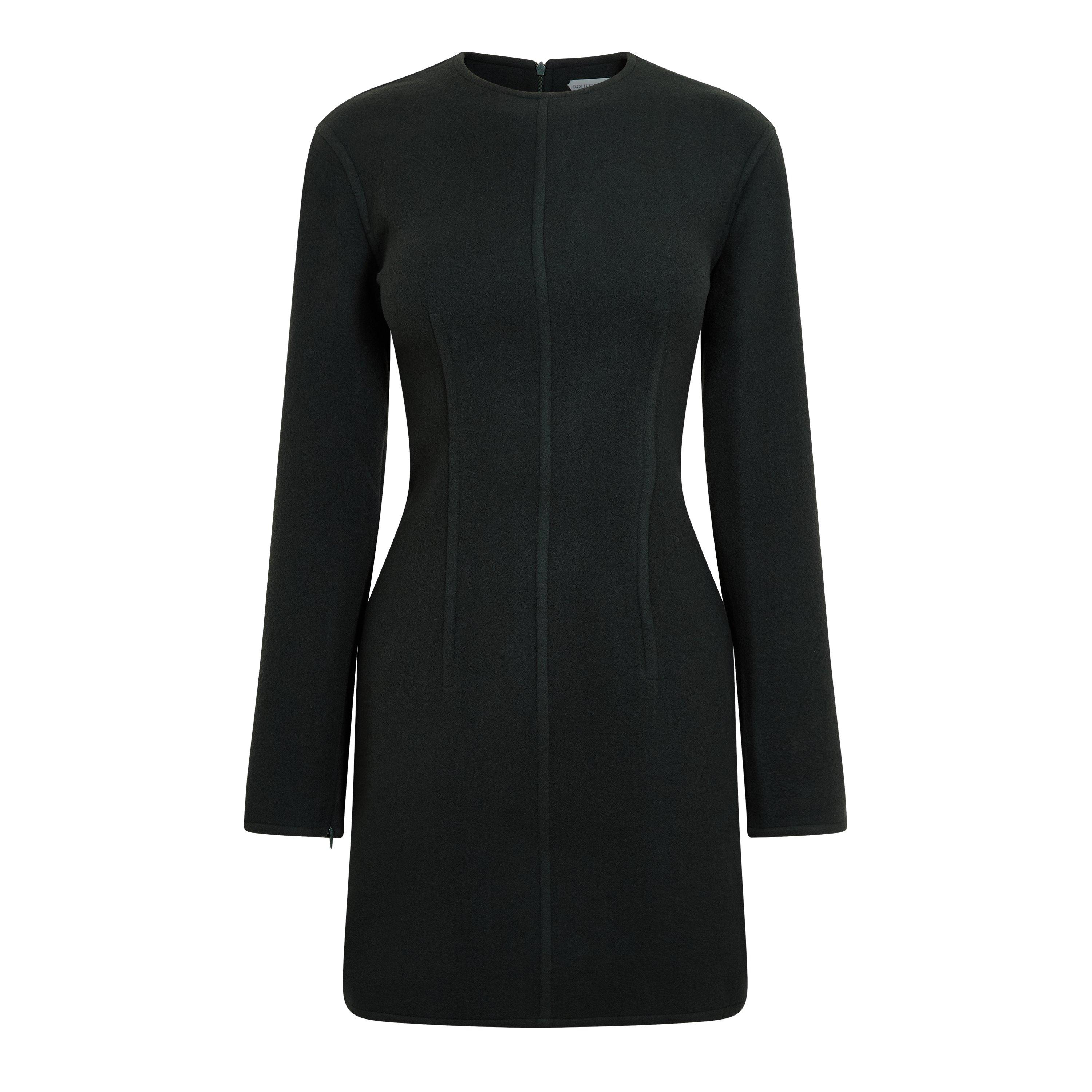 Camping - Bottega Veneta - Women's Textured Knitted Jumper Dress - 1