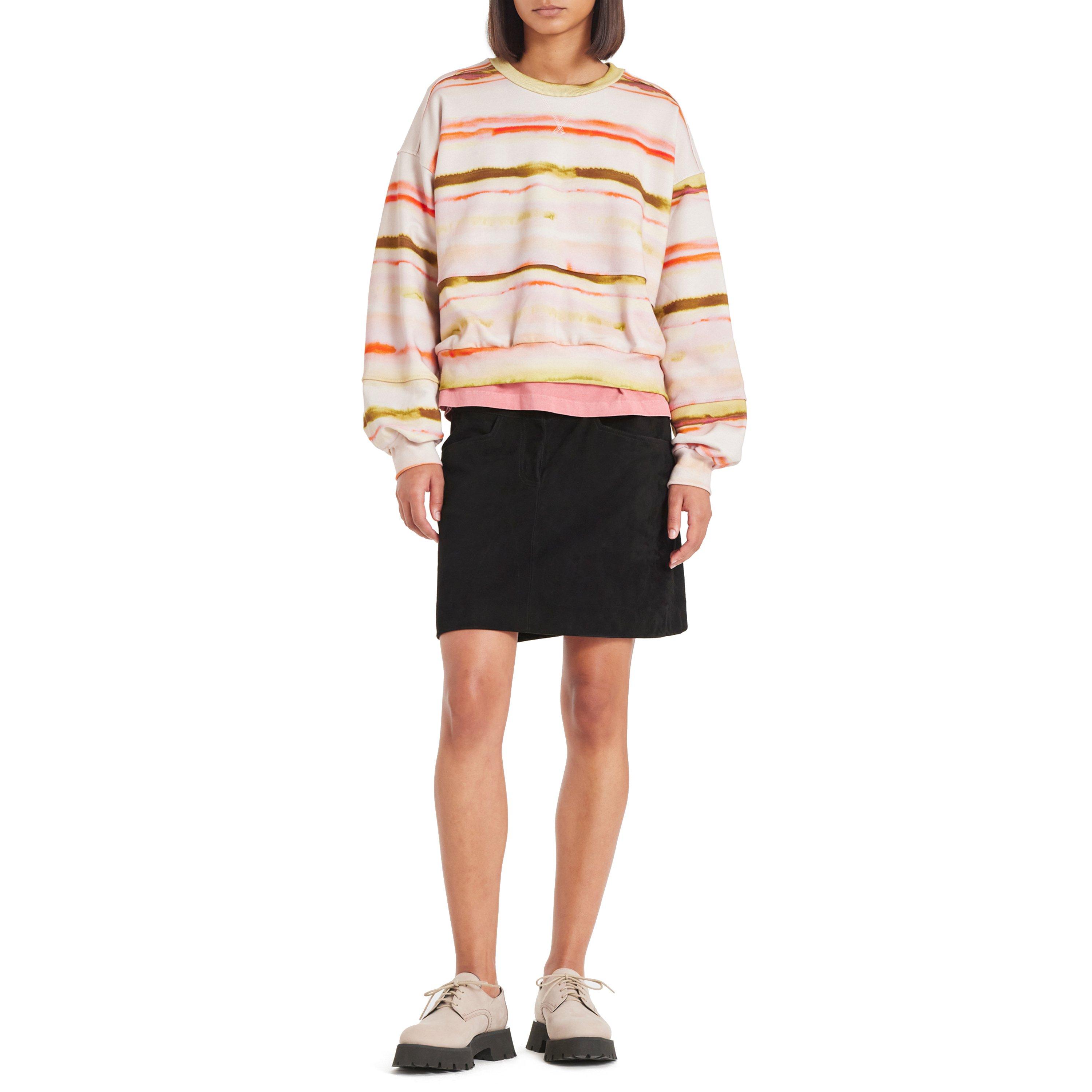 Pinks - PS Paul Smith - Women's Stripe Crew Sweatshirt - 4