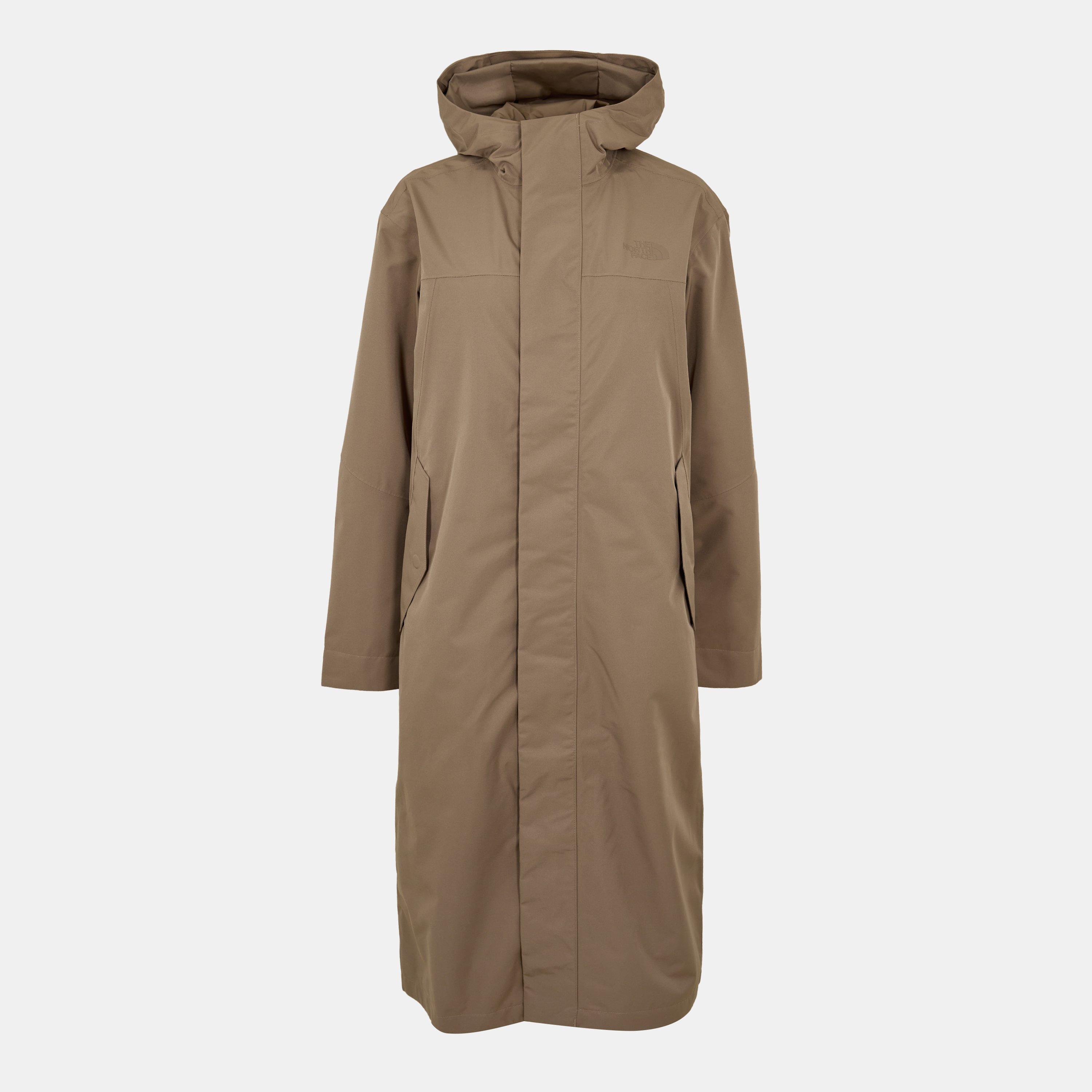 Mocha Brown - The North Face - Women's Nukabira Rain Shell Parka - 1