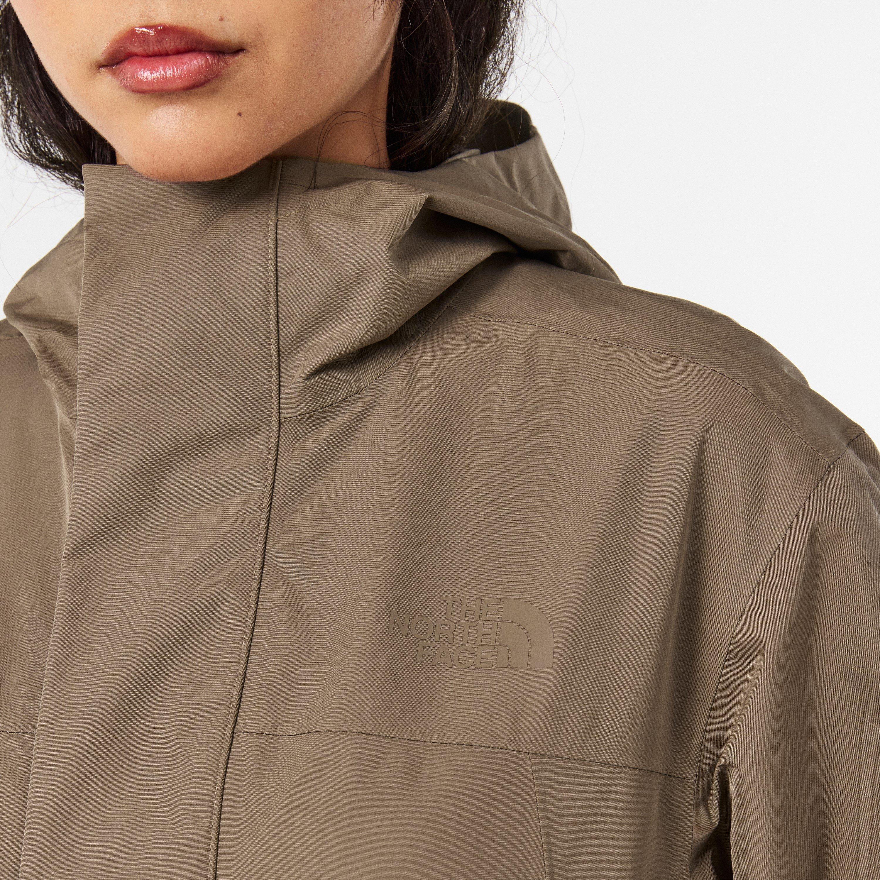 Mocha Brown - The North Face - Women's Nukabira Rain Shell Parka - 5