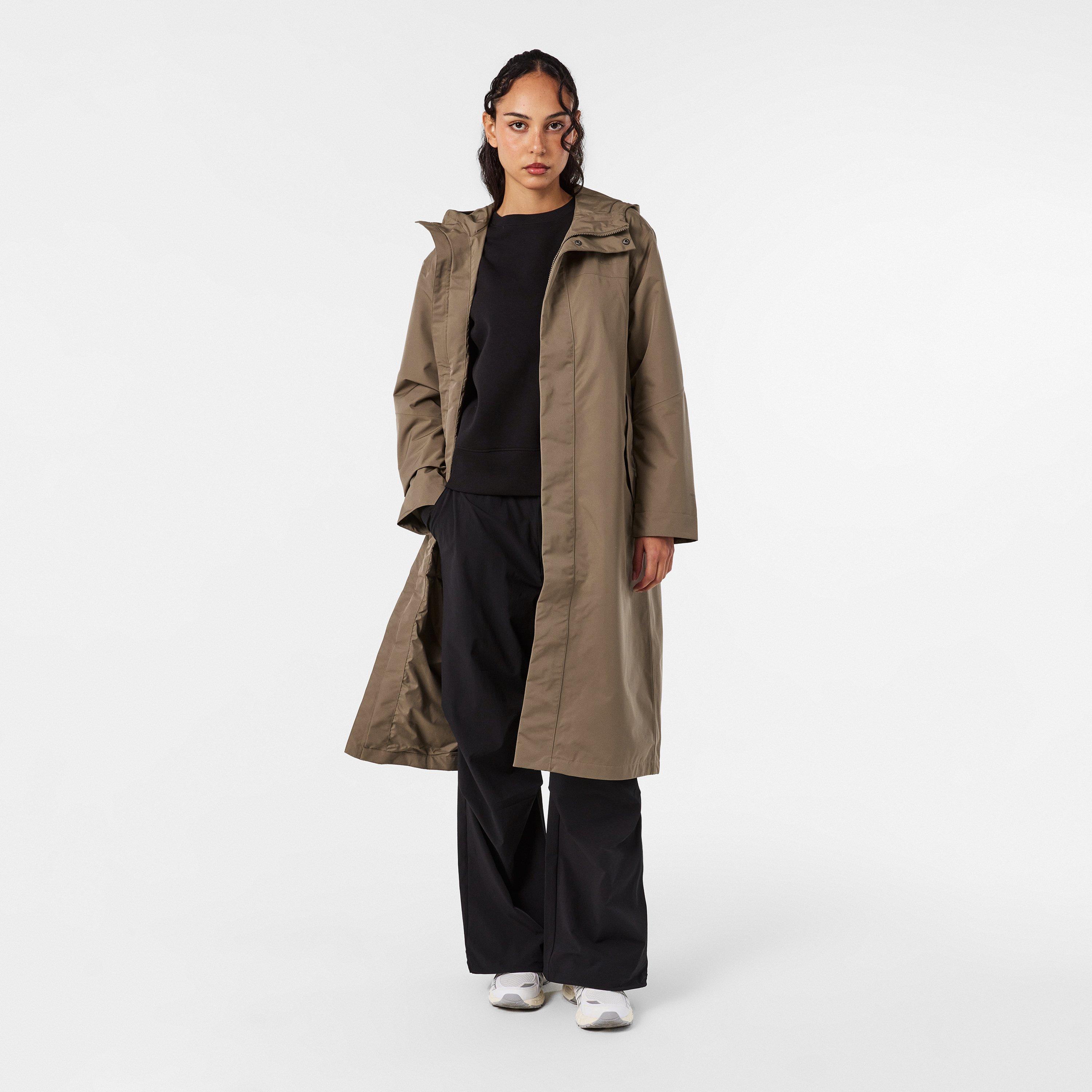 Mocha Brown - The North Face - Women's Nukabira Rain Shell Parka - 6