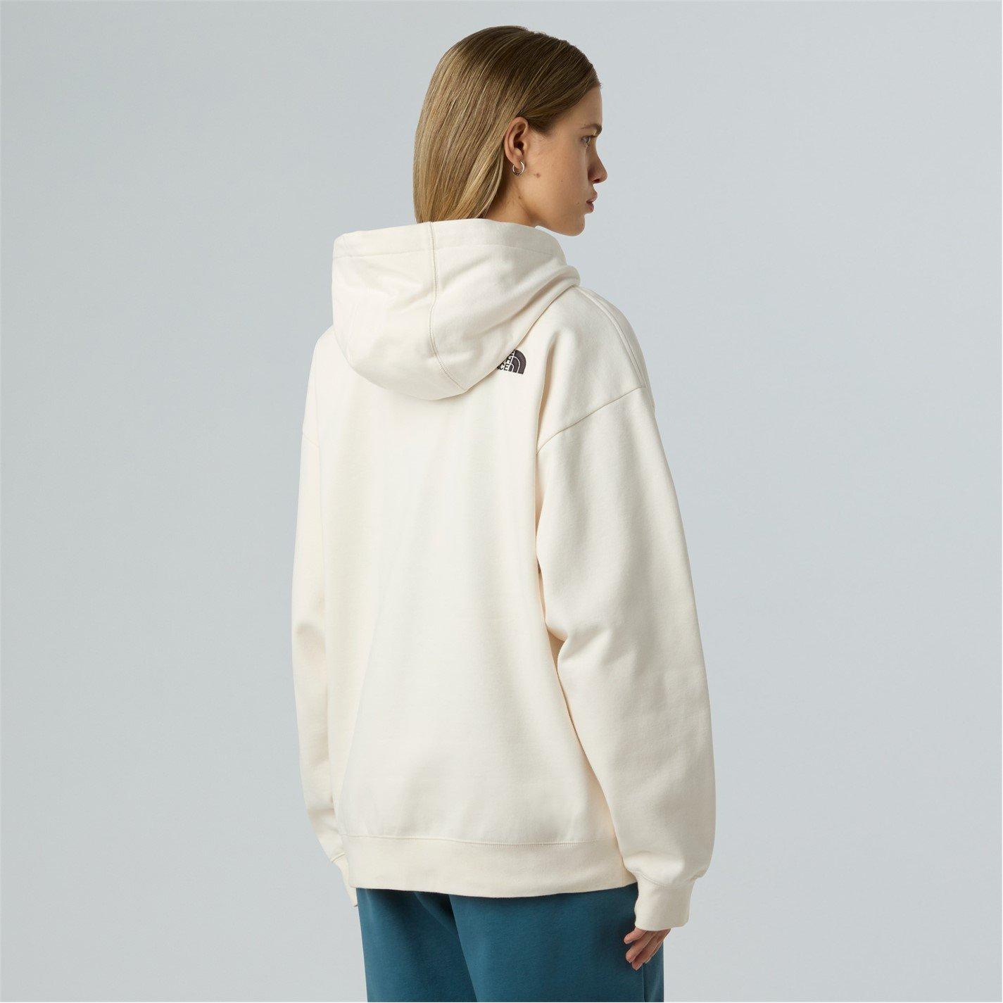 White Dune - The North Face - Women's TNF Essential Oversized Hoodie - 2