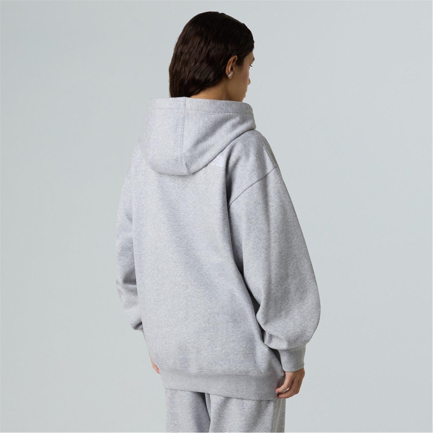 Lt Grey Hthr - The North Face - Women's TNF Essential Oversized Hoodie - 2