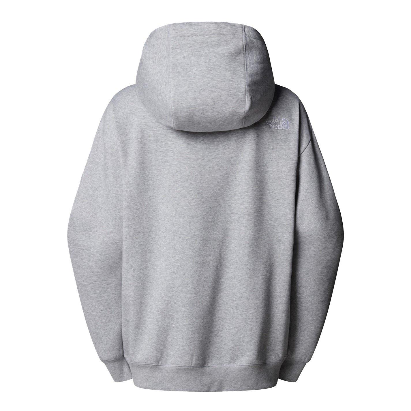 Lt Grey Hthr - The North Face - Women's TNF Essential Oversized Hoodie - 3