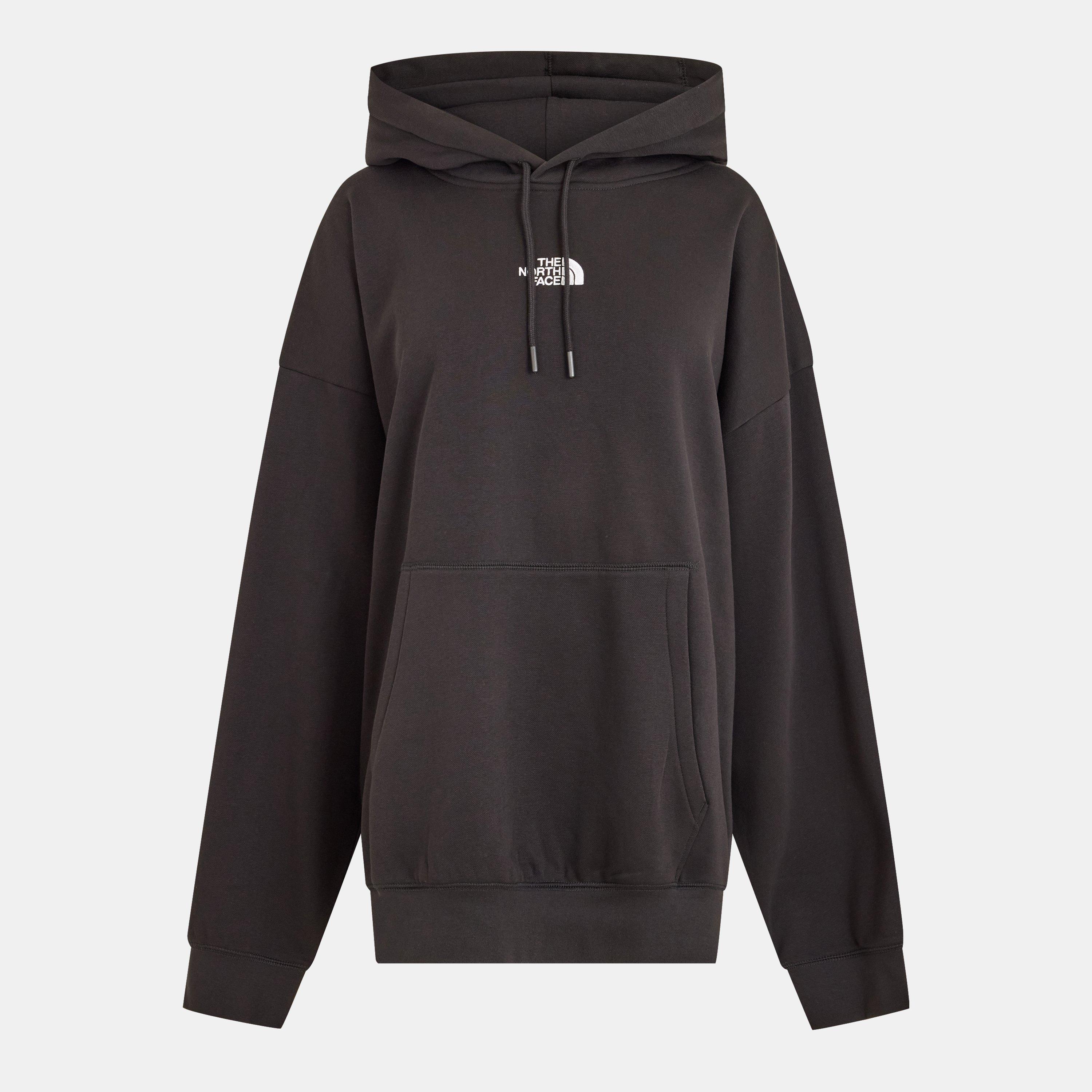 Black - The North Face - Women's TNF Essential Oversized Hoodie - 1