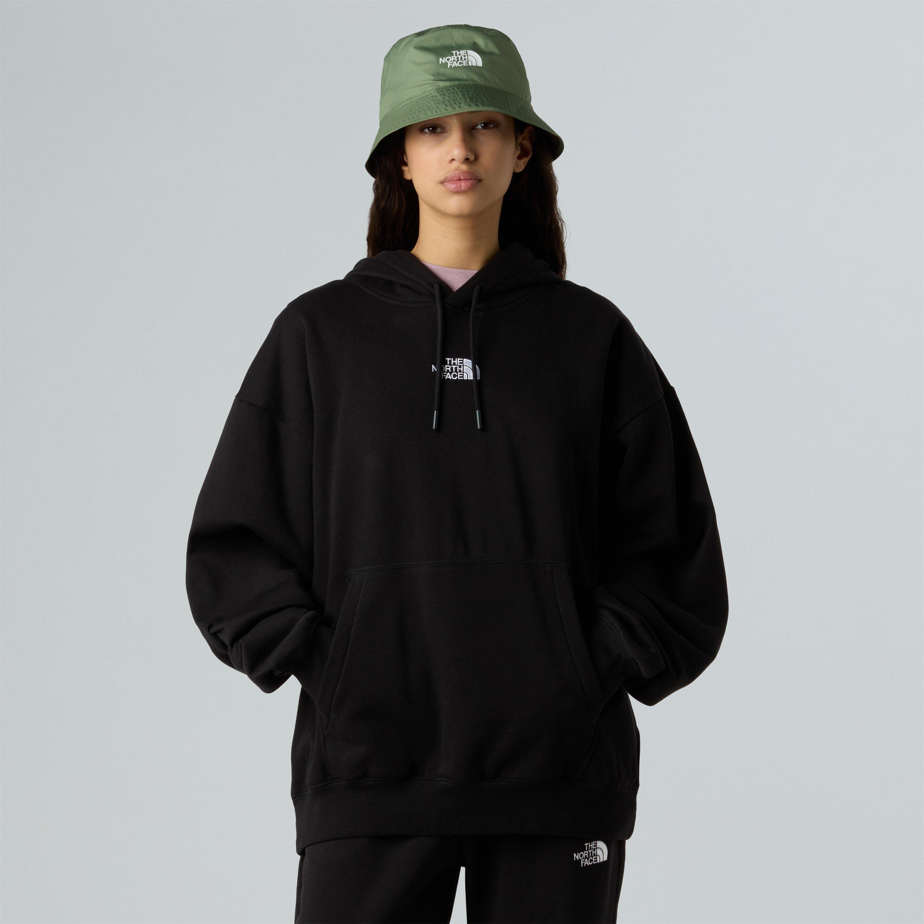 Black - The North Face - Women's TNF Essential Oversized Hoodie - 3