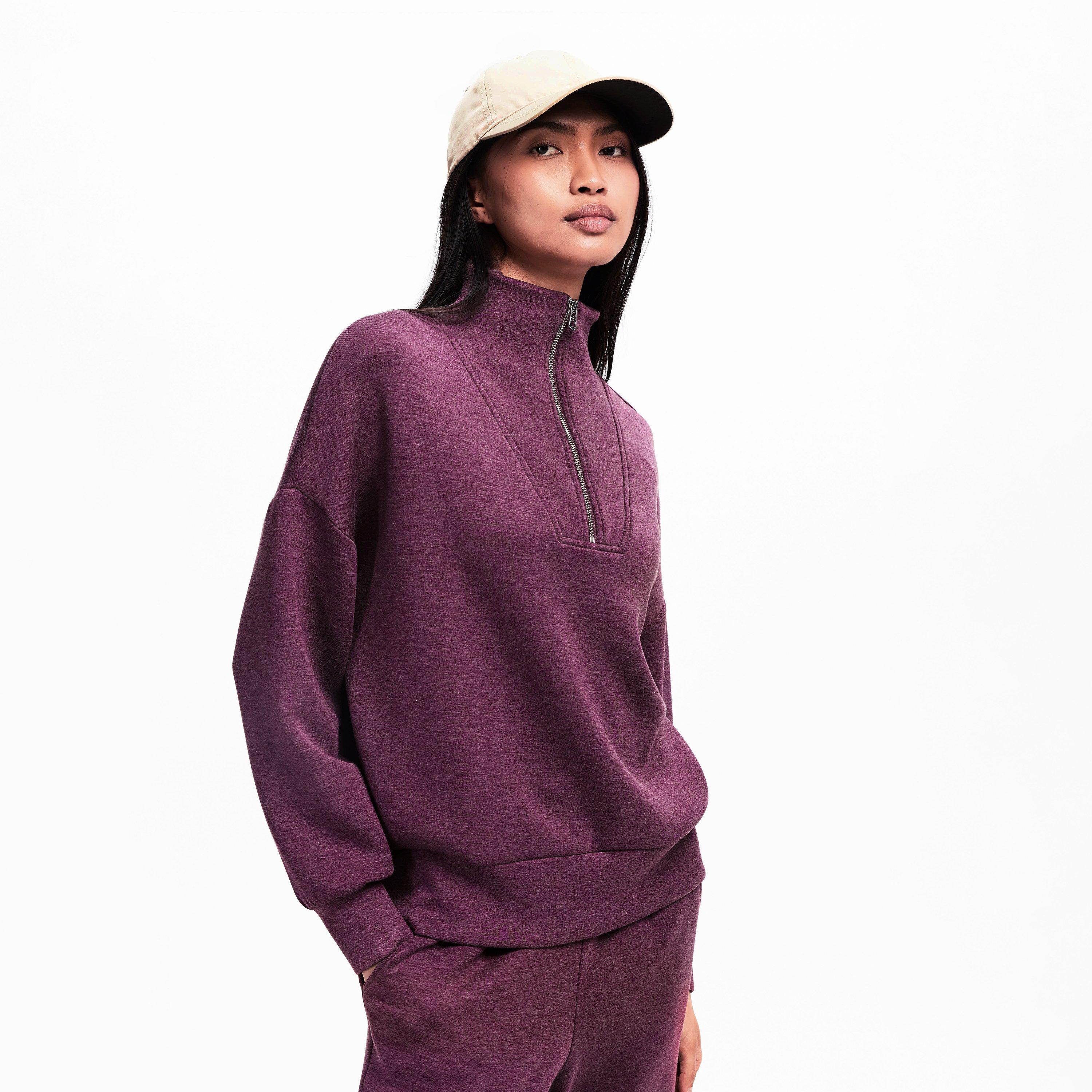 sassafras marl - Varley - Hawley Half Zip Sweatshirt - 3