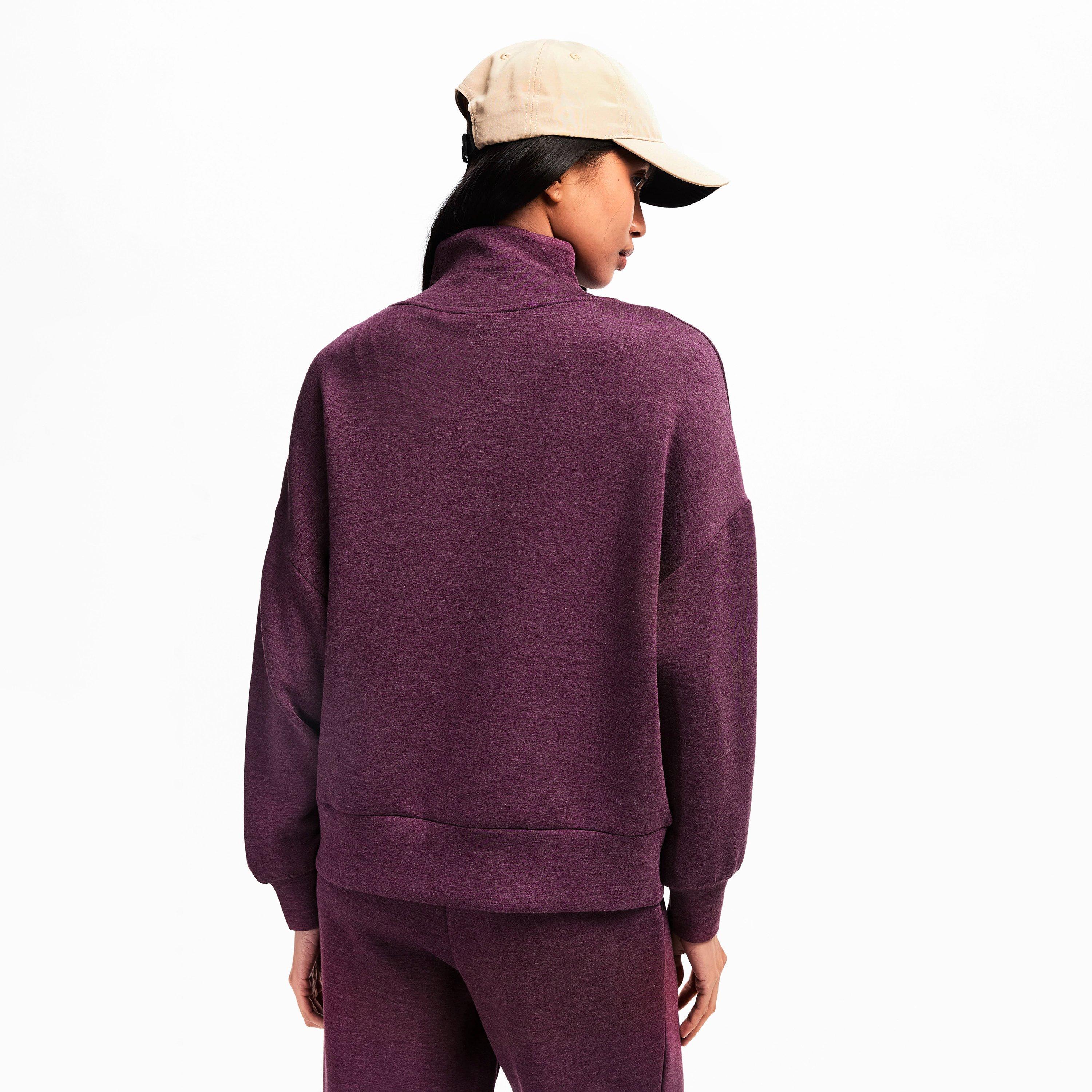 sassafras marl - Varley - Hawley Half Zip Sweatshirt - 4