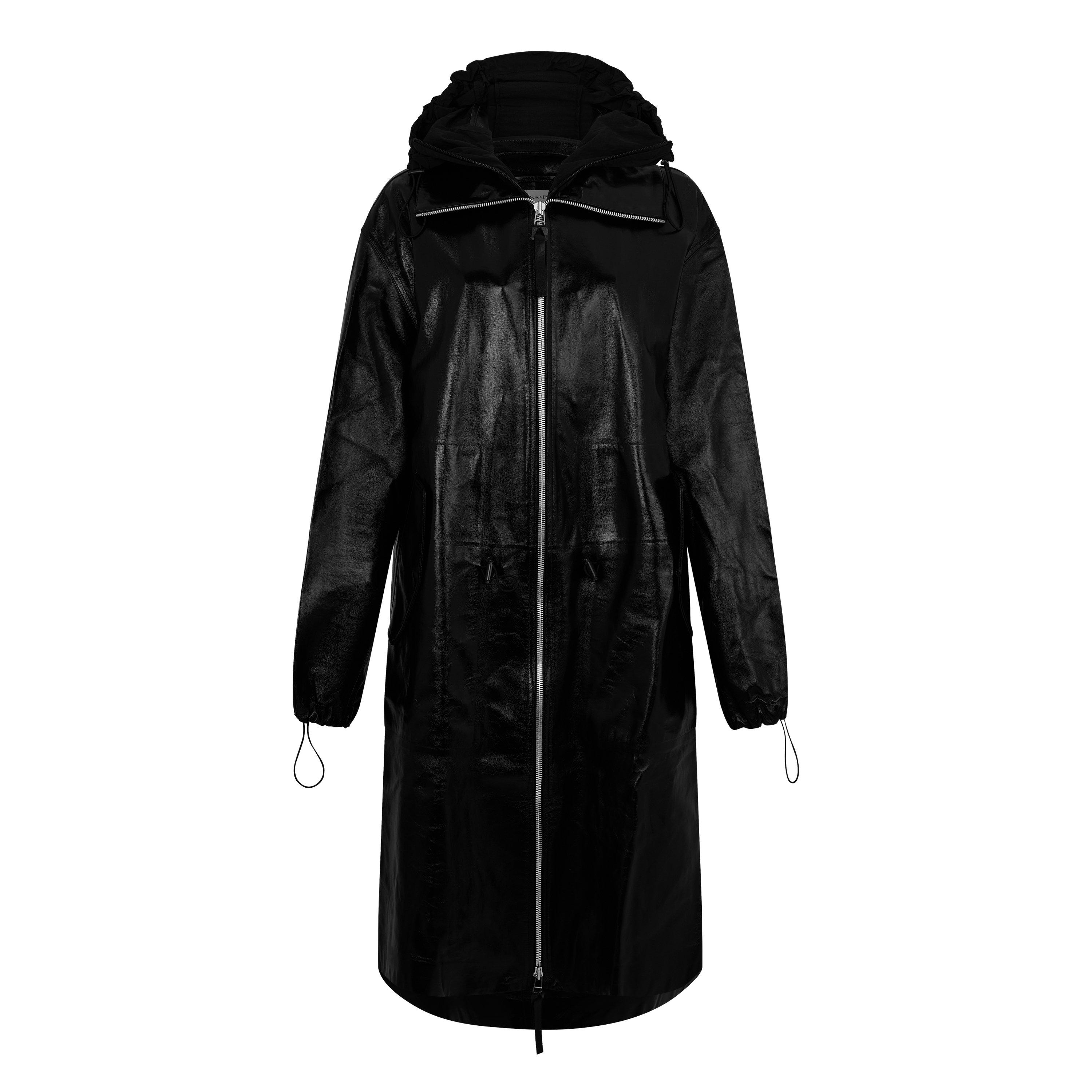 Bottega Veneta Women's Parka - Black - Size 8 (34)