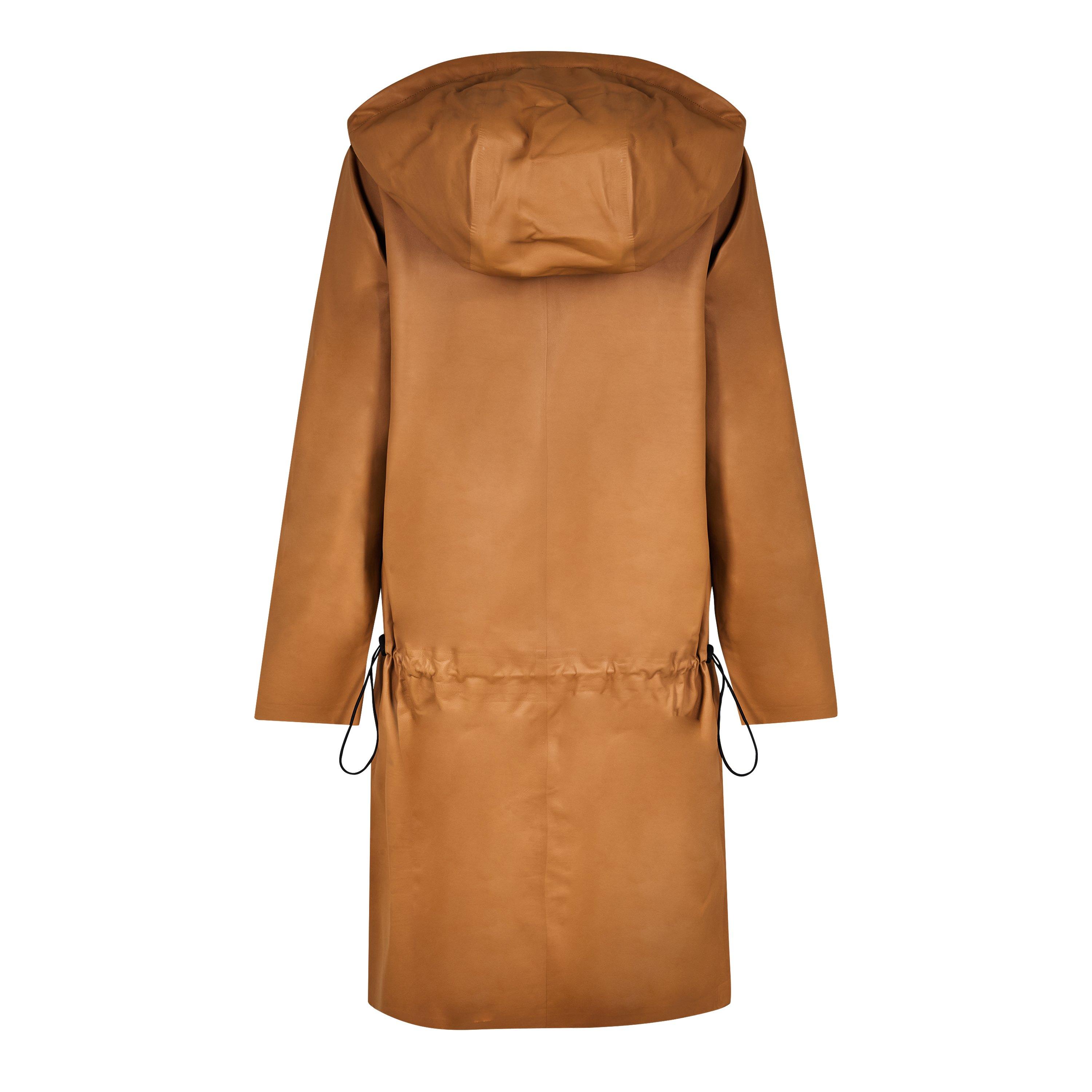 Caramel - Bottega Veneta - Women's Reinforced Wind-Resistant Multi-Pocket Parka - 2