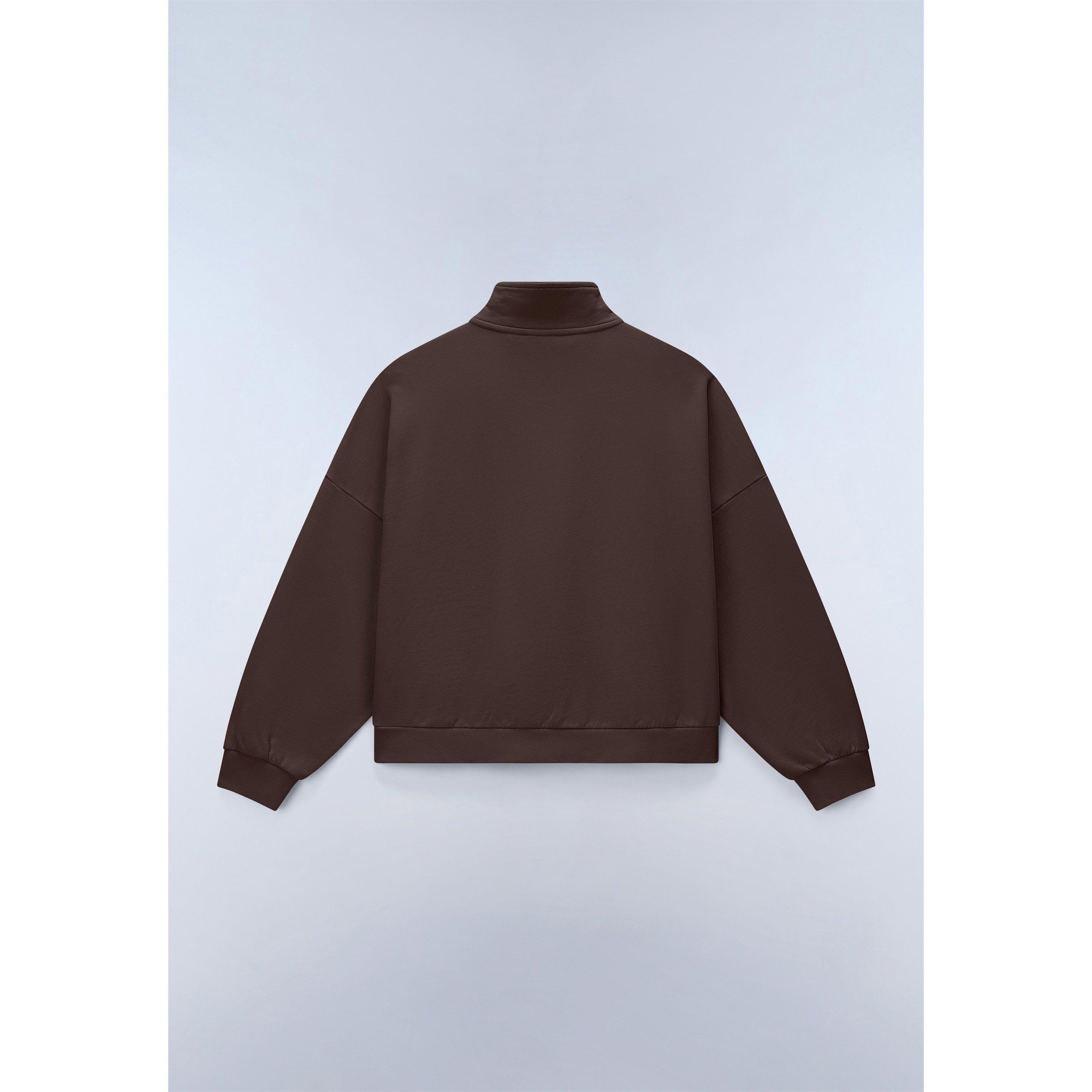 Brown - Napapijri - Napa Almas Half Zip Womens - 2