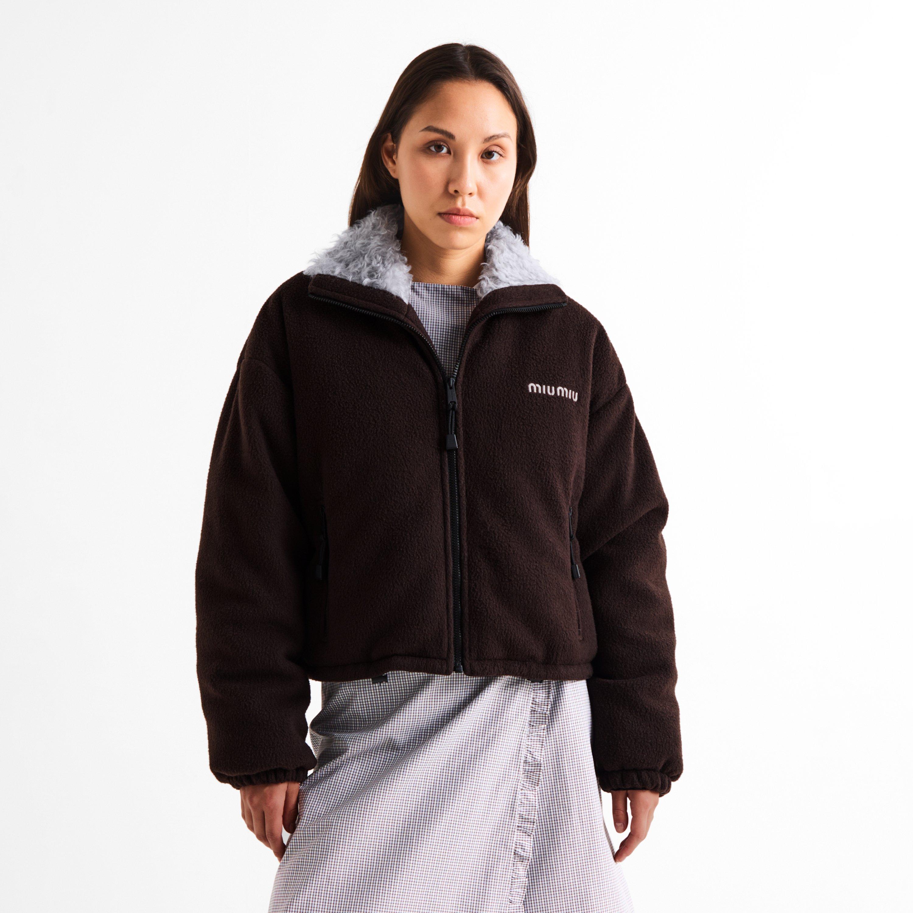 Ebano - Miu Miu - Miu Pile Jacket Ld64 - 3