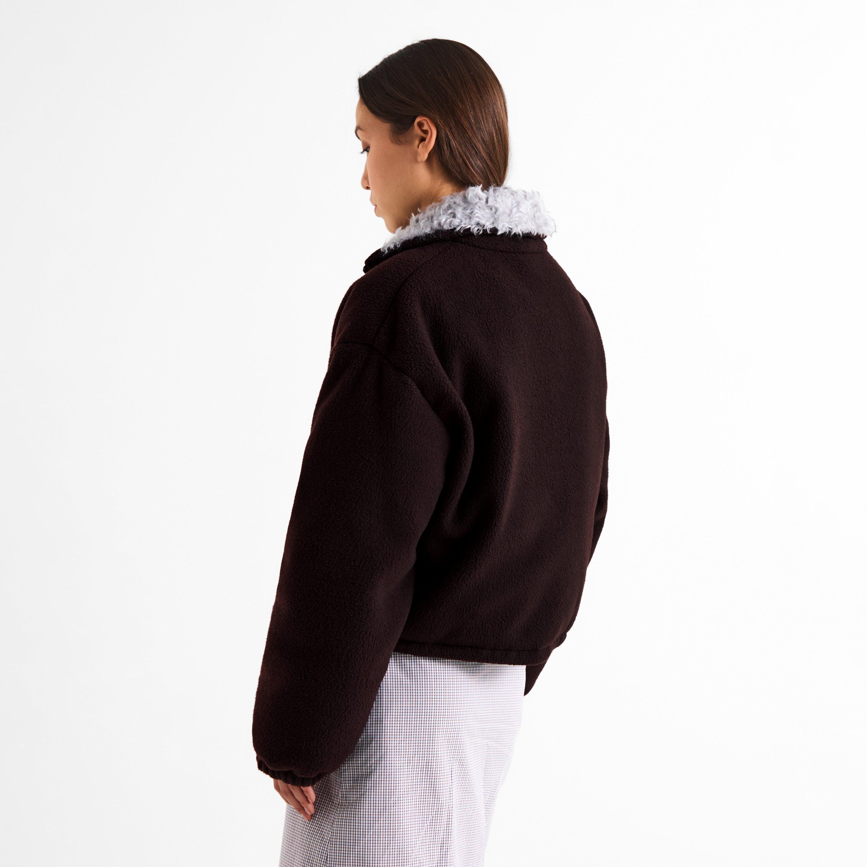 Ebano - Miu Miu - Miu Pile Jacket Ld64 - 4