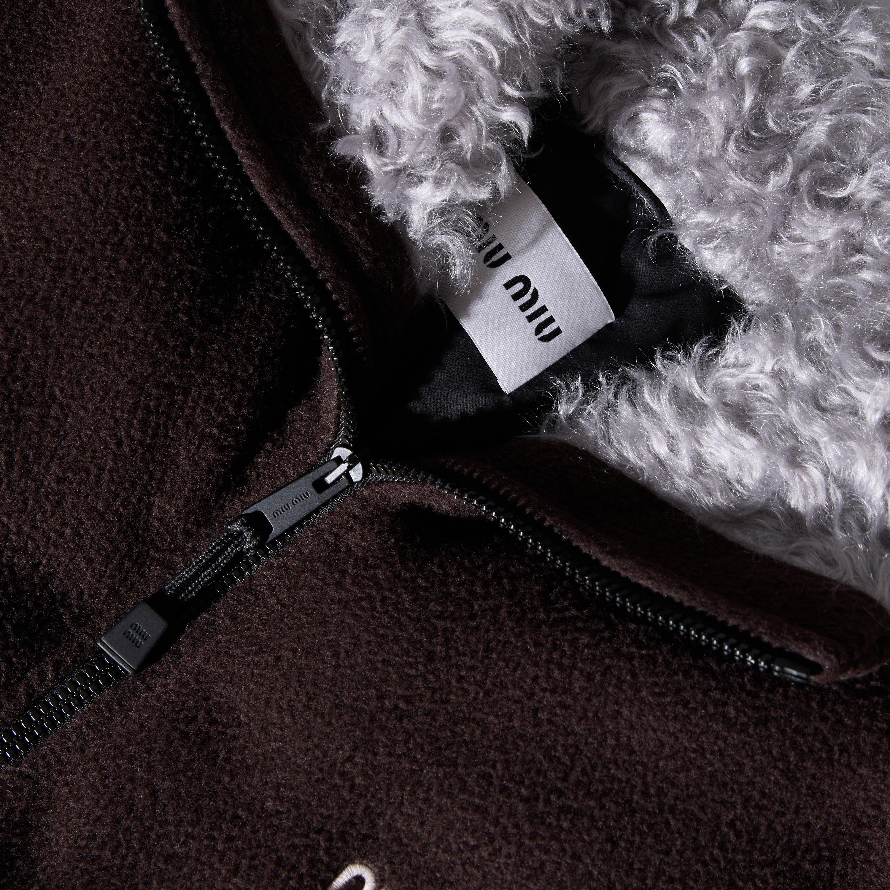 Ebano - Miu Miu - Miu Pile Jacket Ld64 - 3