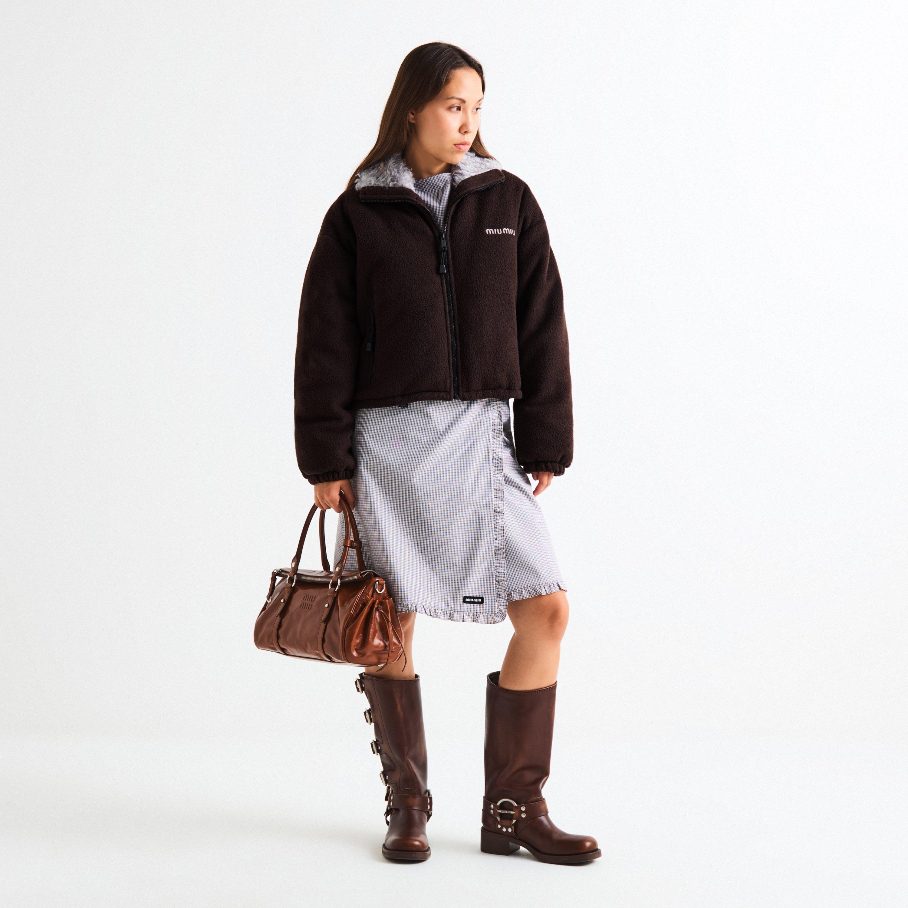 Ebano - Miu Miu - Miu Pile Jacket Ld64 - 6