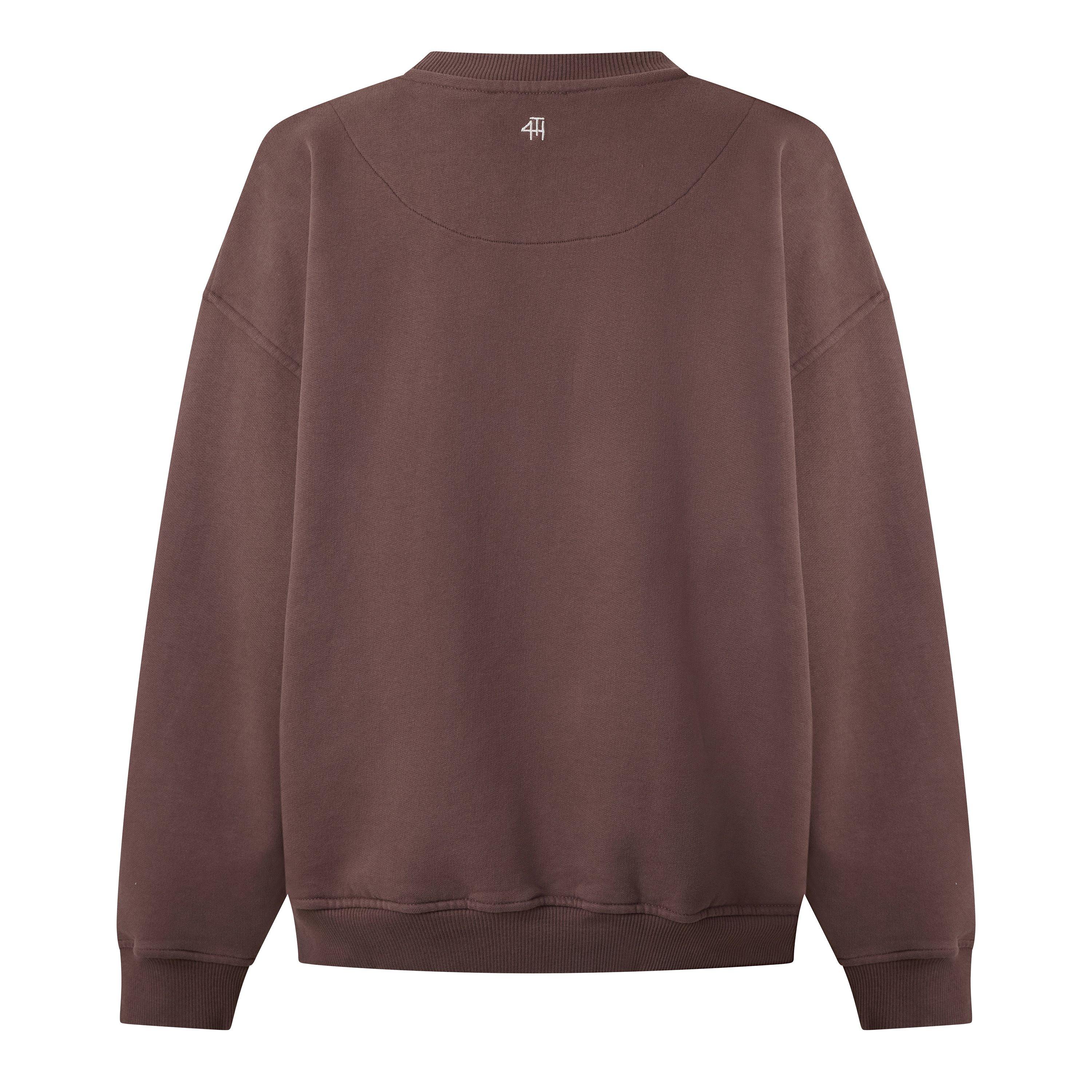 Chocolate - 4th and Reckless - Women's Capucine Sweatshirt - 2