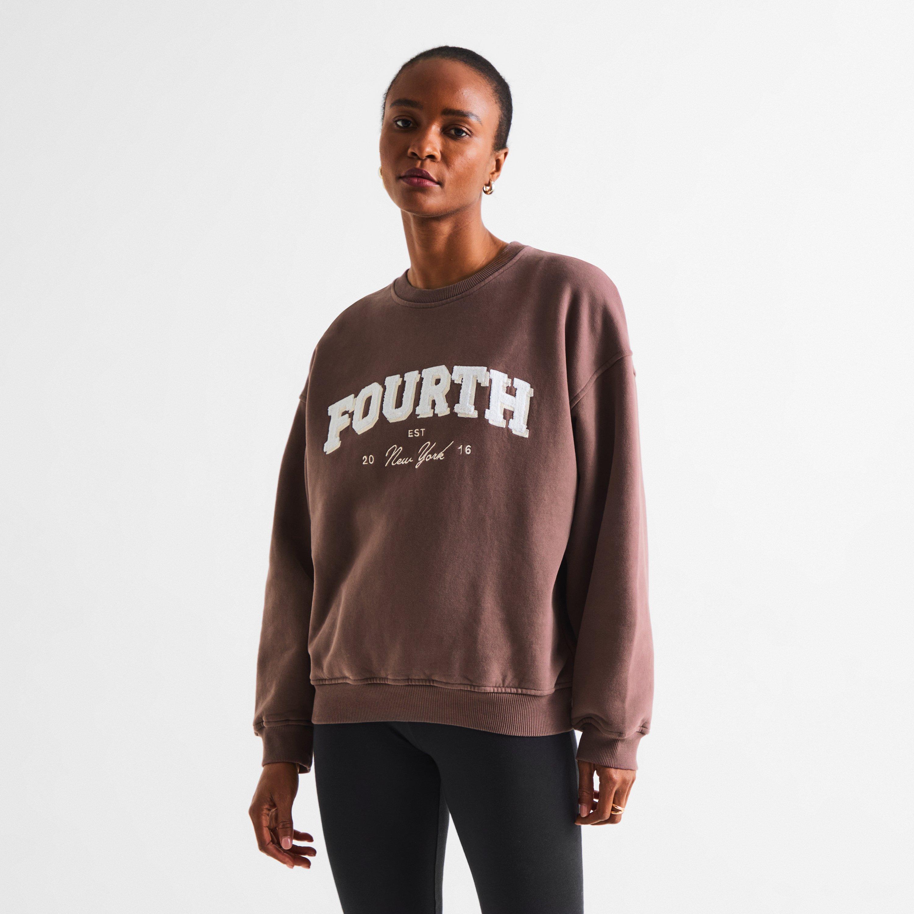 Chocolate - 4th and Reckless - Women's Capucine Sweatshirt - 3