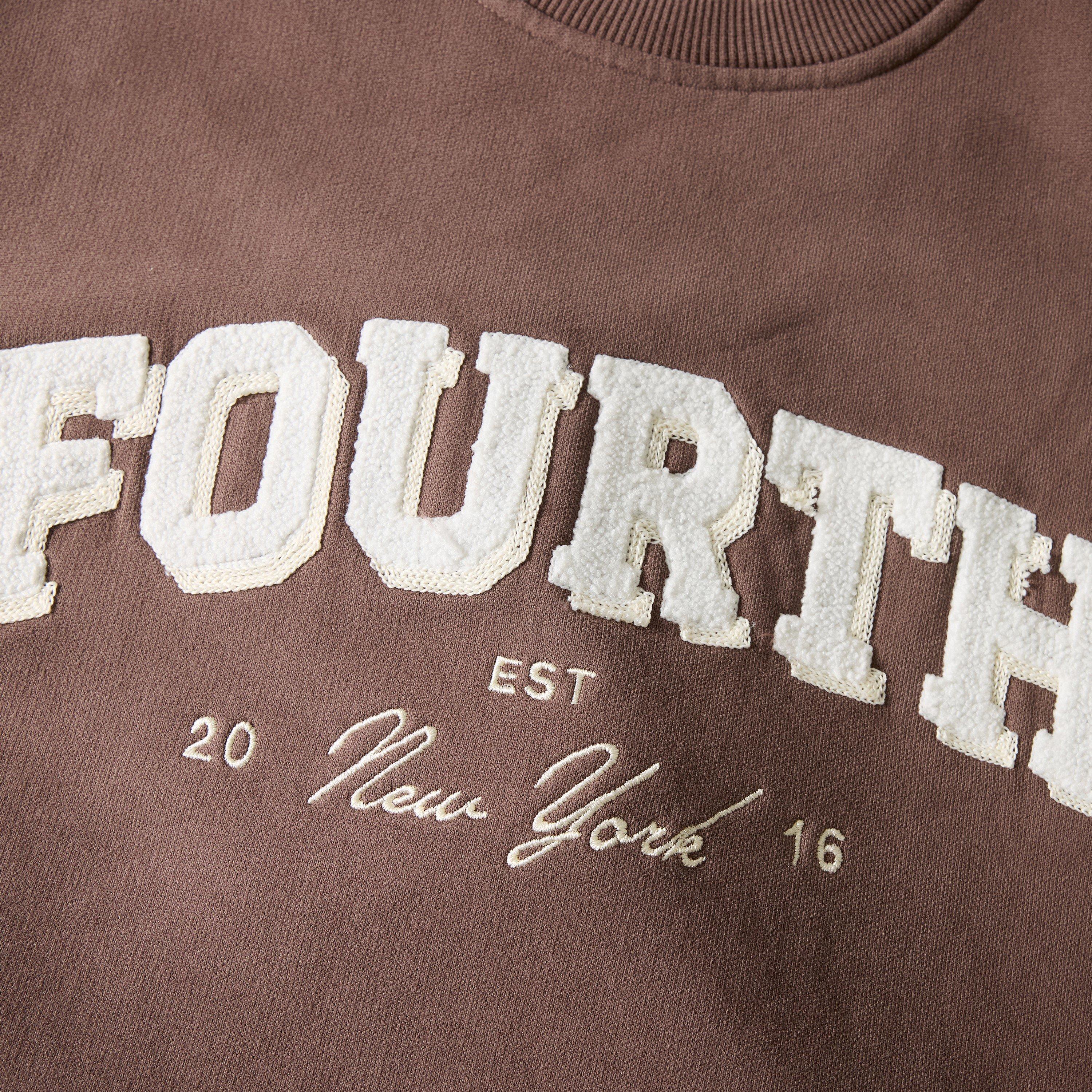 Chocolate - 4th and Reckless - Women's Capucine Sweatshirt - 3