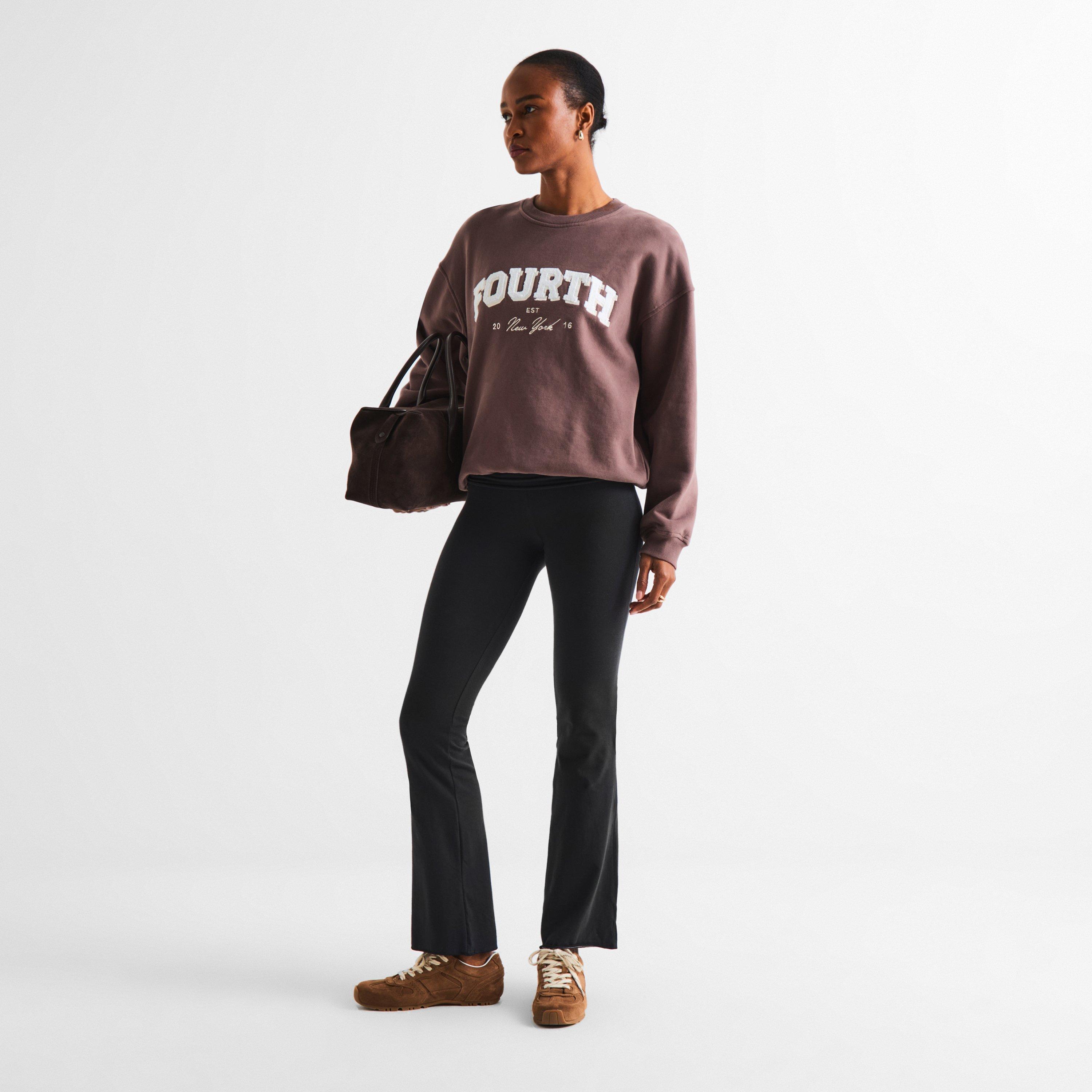 Chocolate - 4th and Reckless - Women's Capucine Sweatshirt - 6