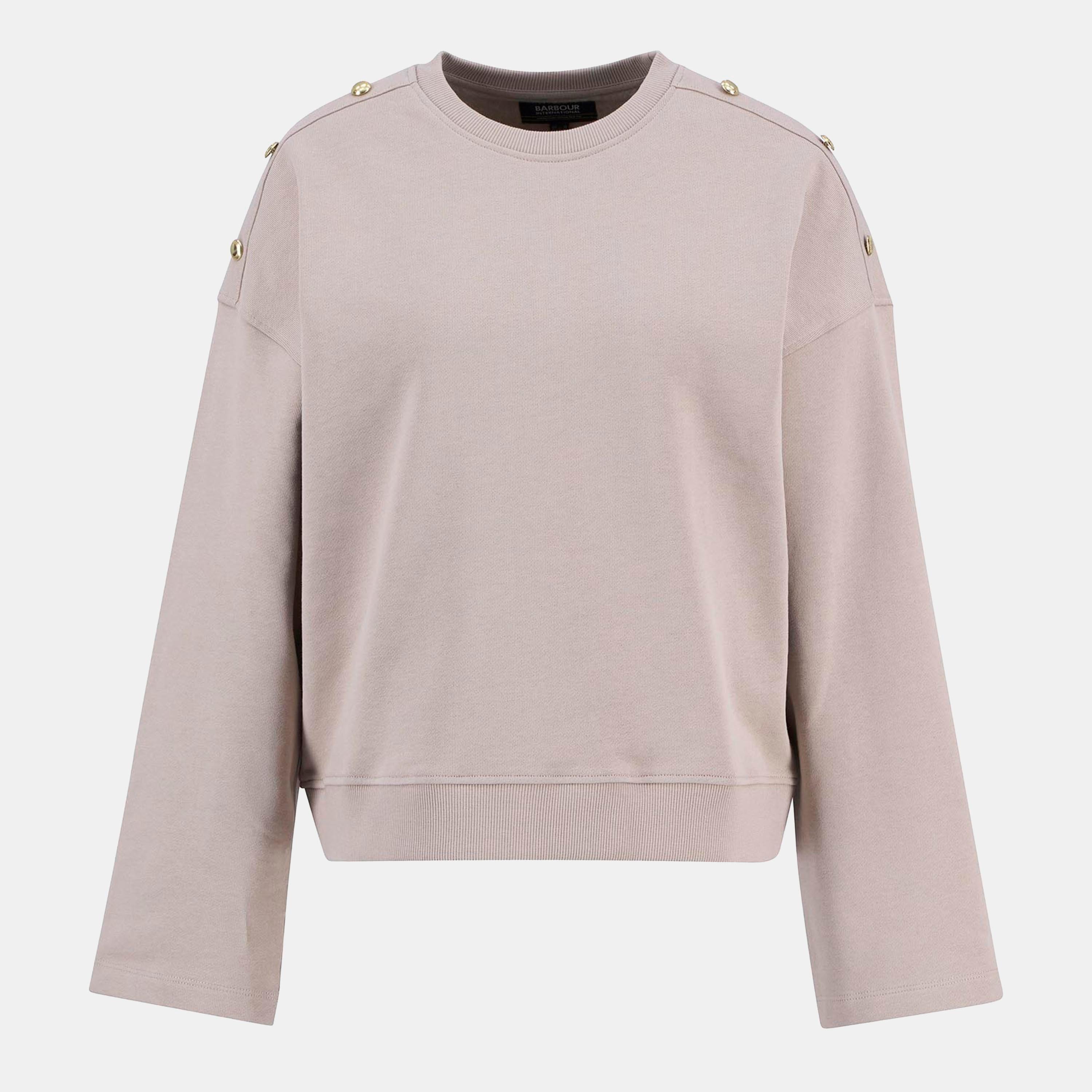 Barbour International Women's Juliana Sweatshirt - Oat - 16 (XL)