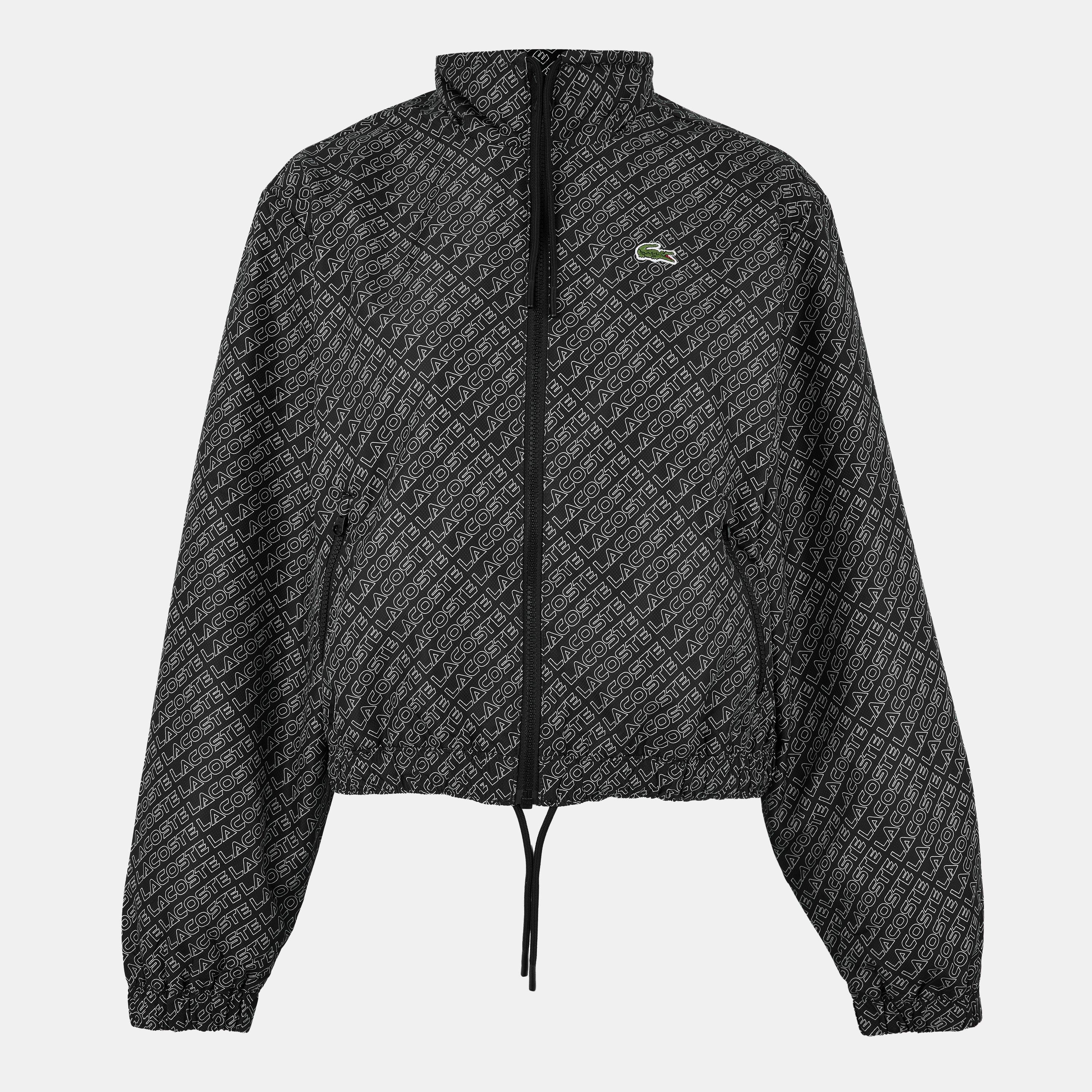 Lacoste Women's Blouson Tracksuit Top - Black - 12 (40)