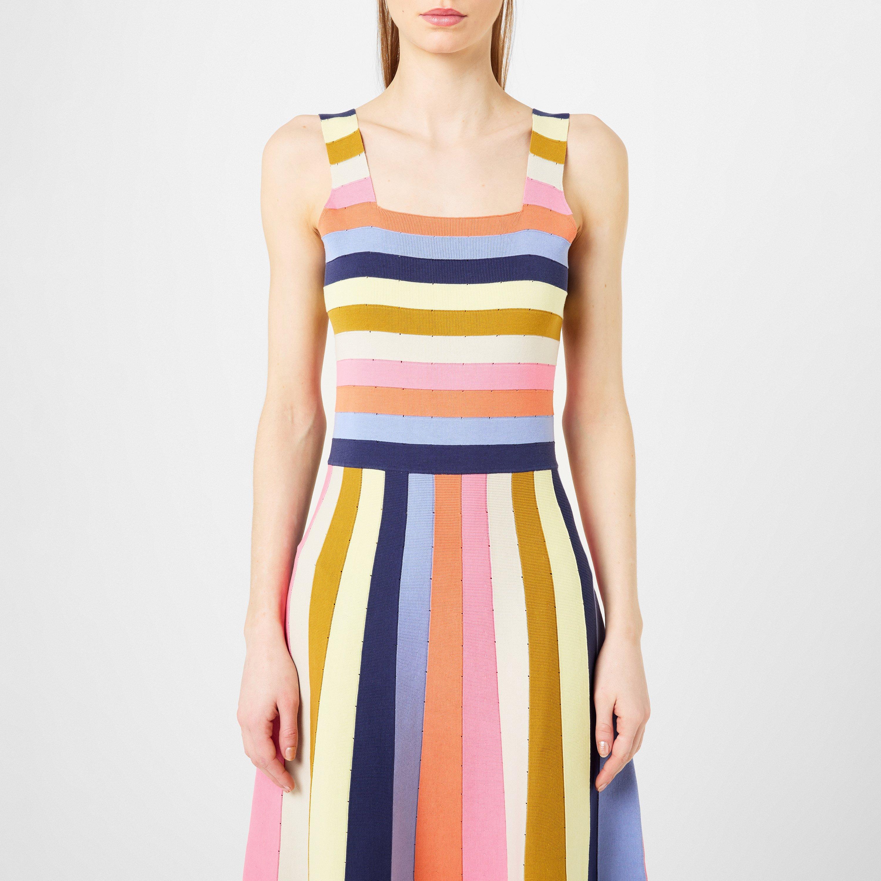 Multicolour - PS Paul Smith - Women's Knitted Jumper Dress - 4
