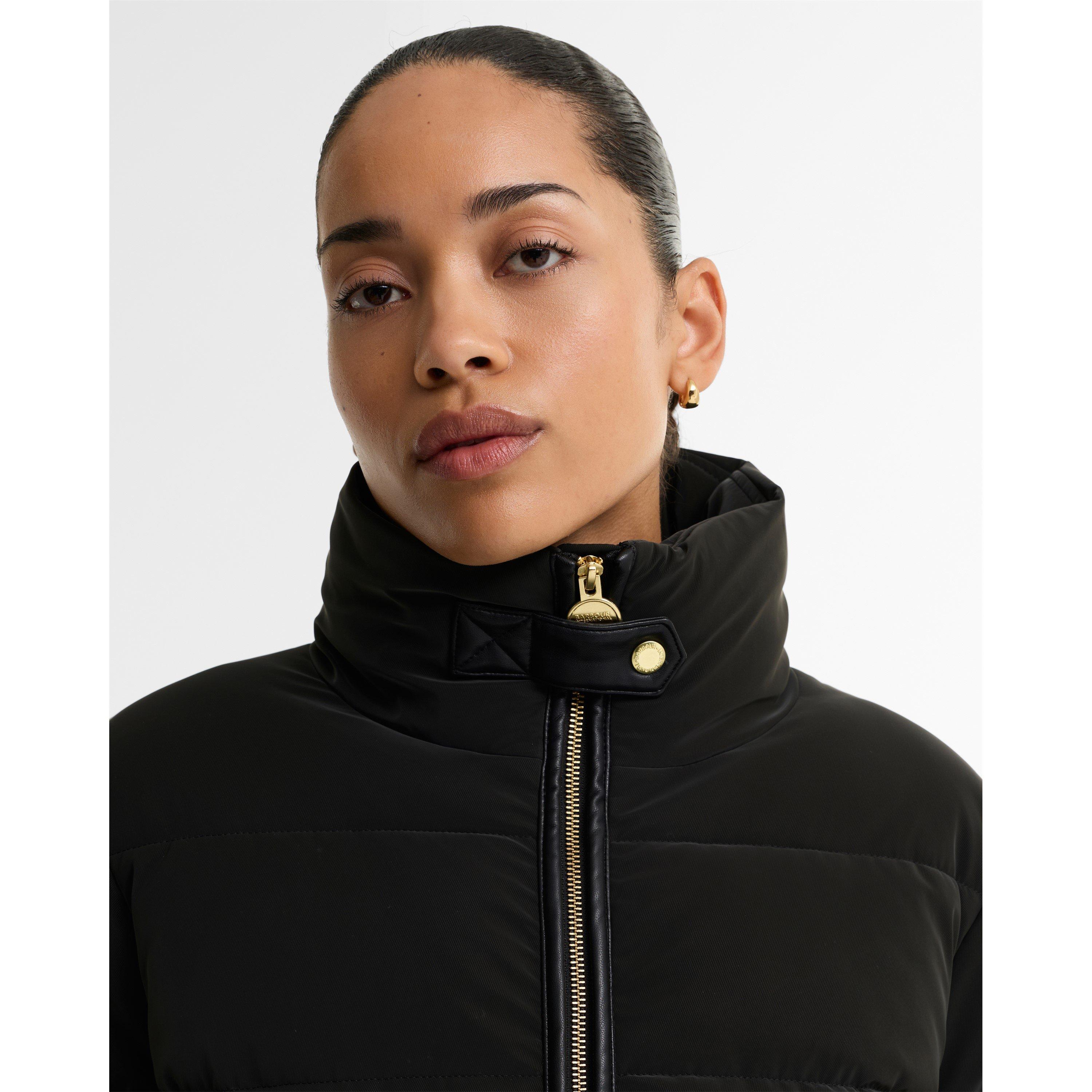 Black - Barbour International - B.Int Halina Faux Ve Ld64 - 5