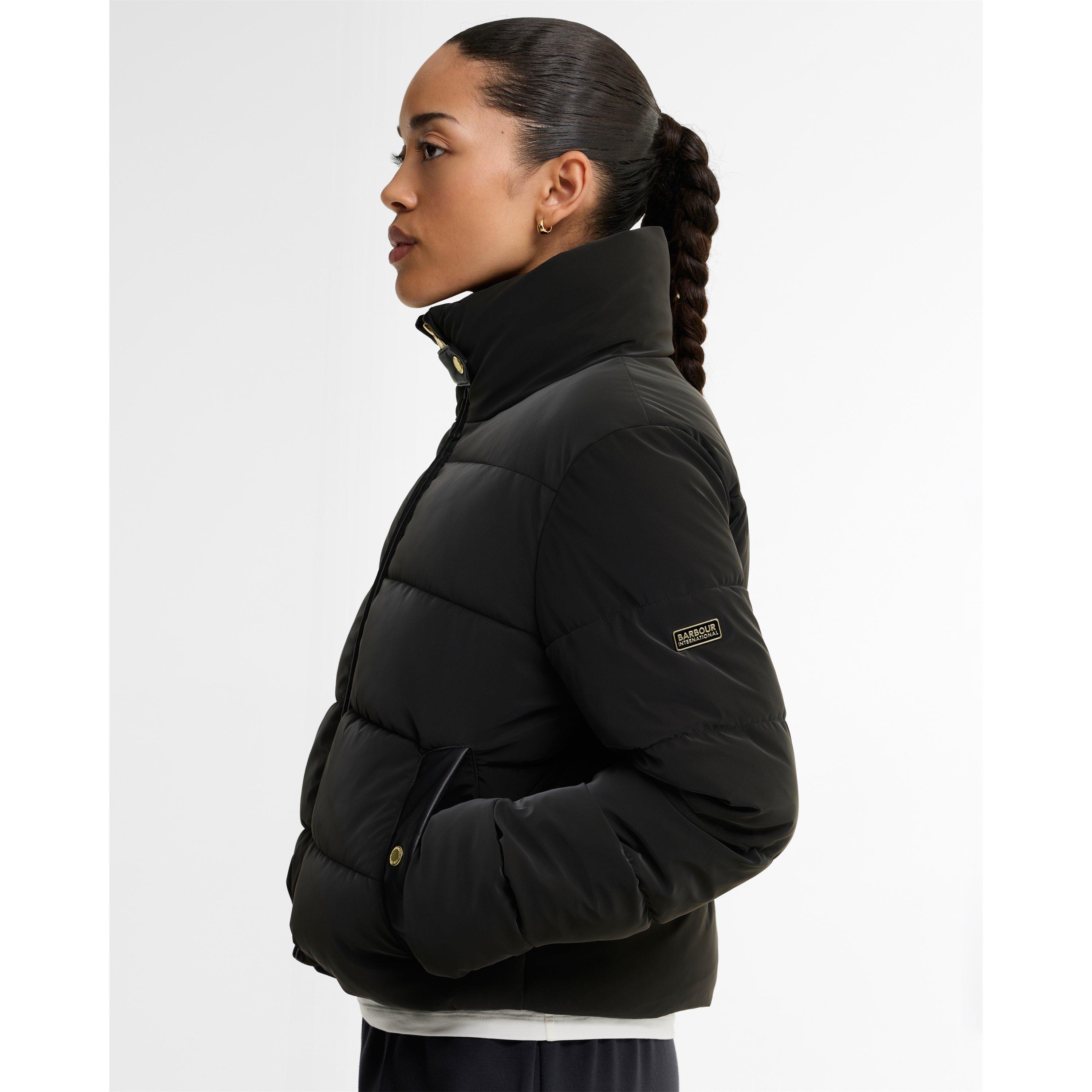 Black - Barbour International - B.Int Halina Faux Ve Ld64 - 6