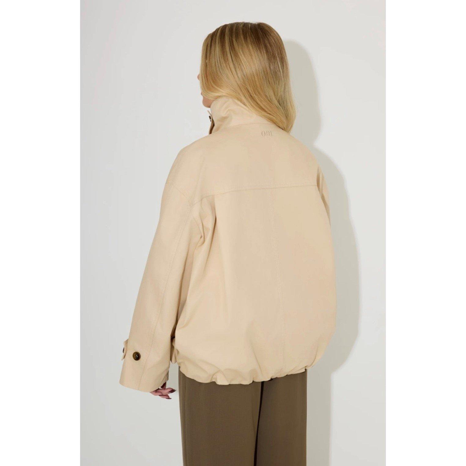 Beige - Odd Muse - Women's Trench Jacket Coat - 3