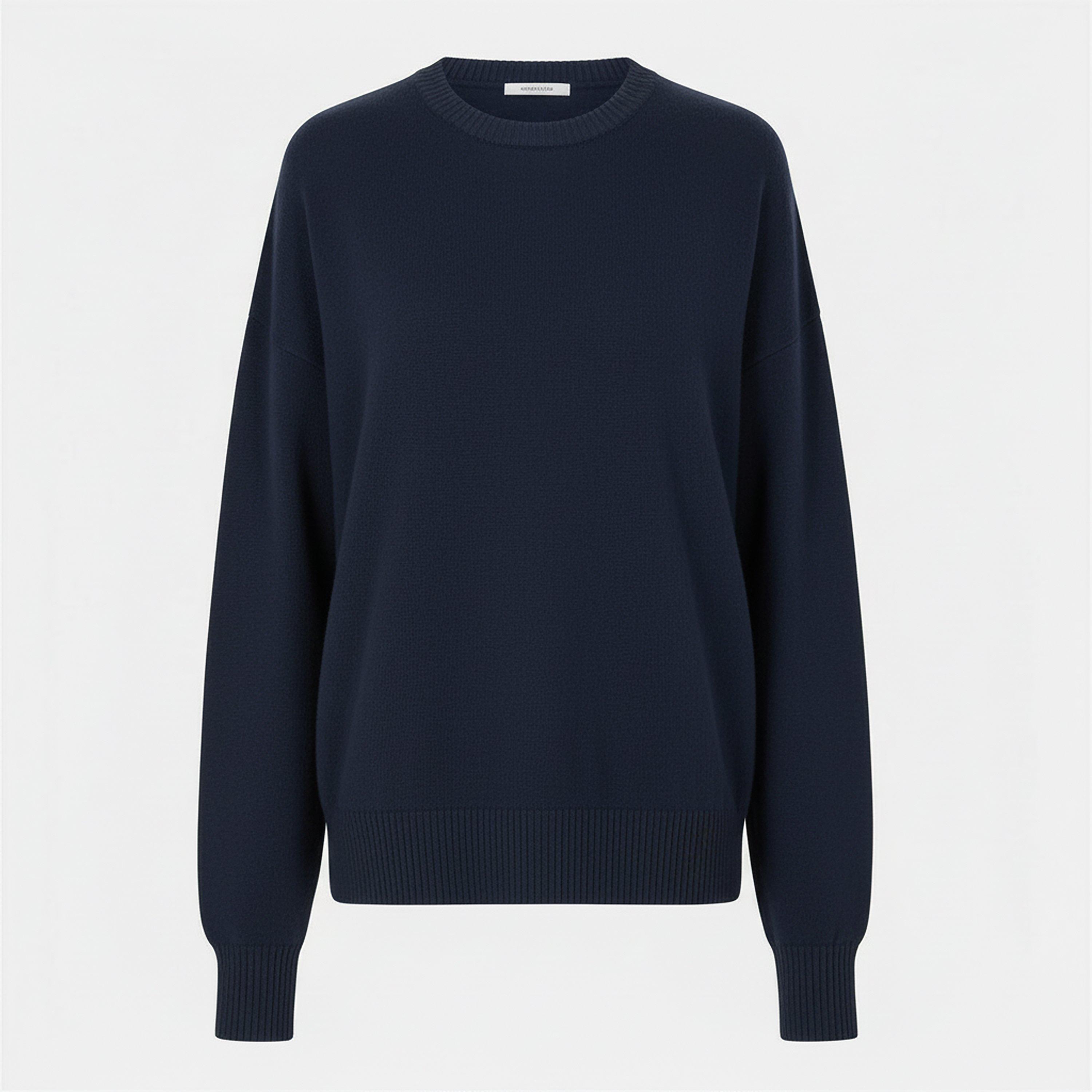 Jack Wills Women's Vintage Crew Neck Jumper - Navy - 14 (L)