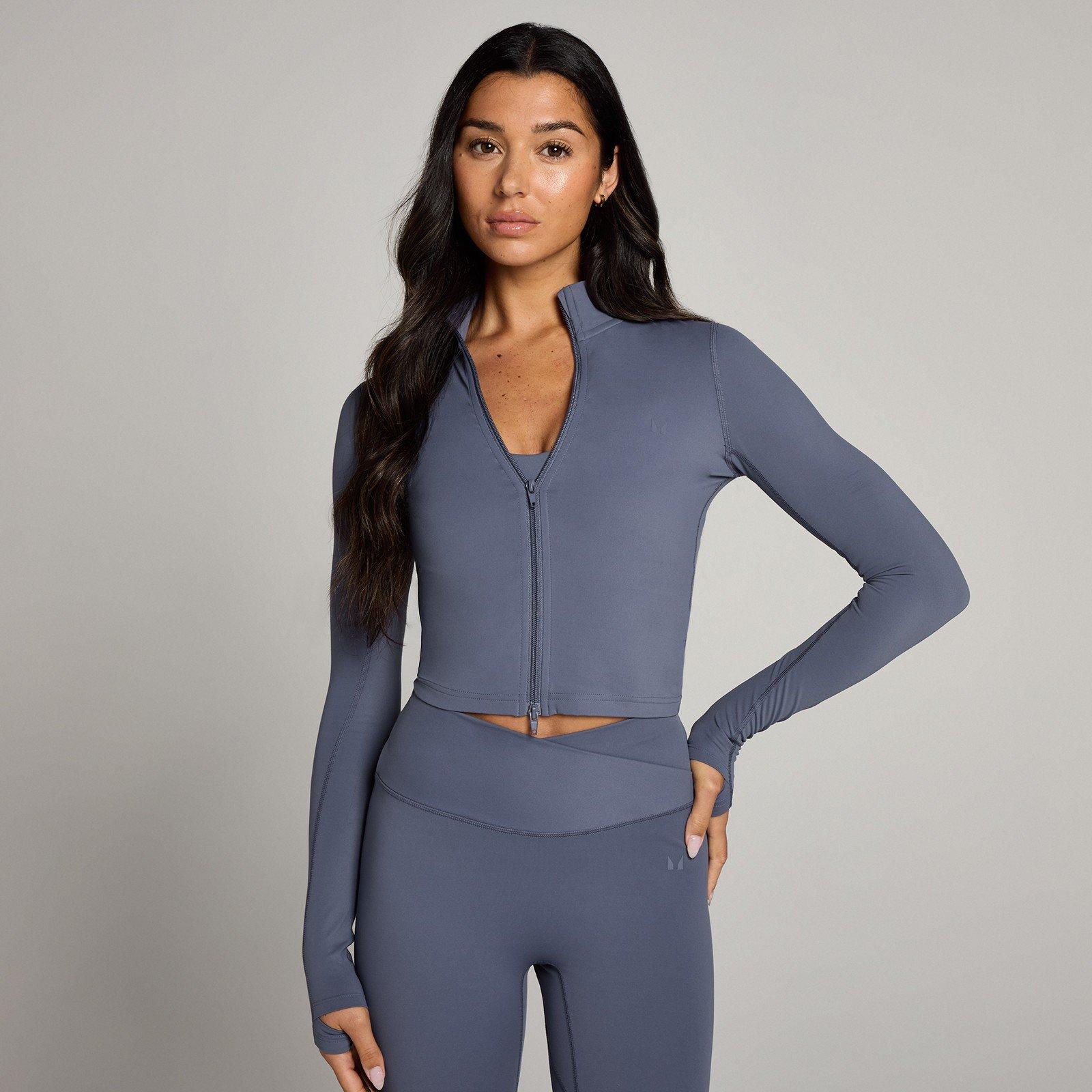 Myprotein Women's Mp Tempo Moisture-Wicking Performance Training Jacket - Charcoal Blue - 12 (M)