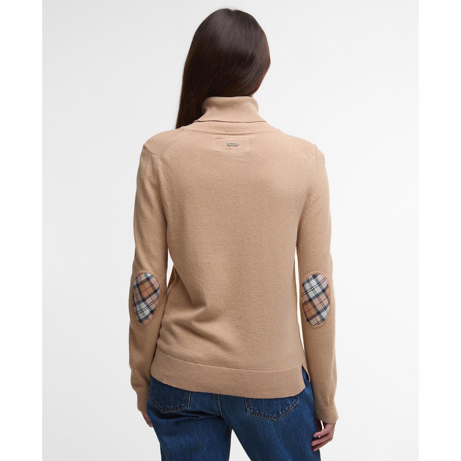 P Camel/Hessian - Barbour - Pendle Roll-Neck Jumper - 3
