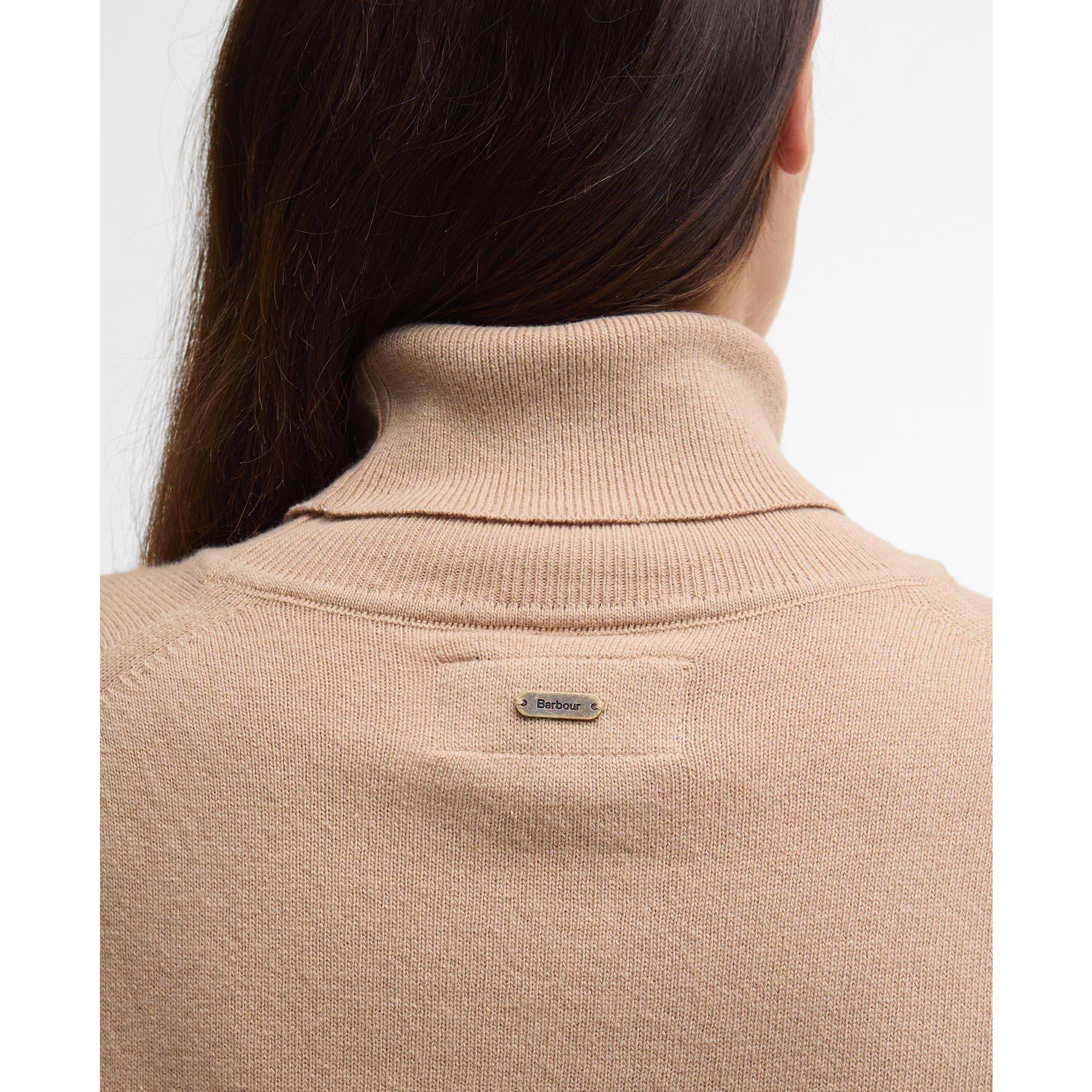 P Camel/Hessian - Barbour - Pendle Roll-Neck Jumper - 5