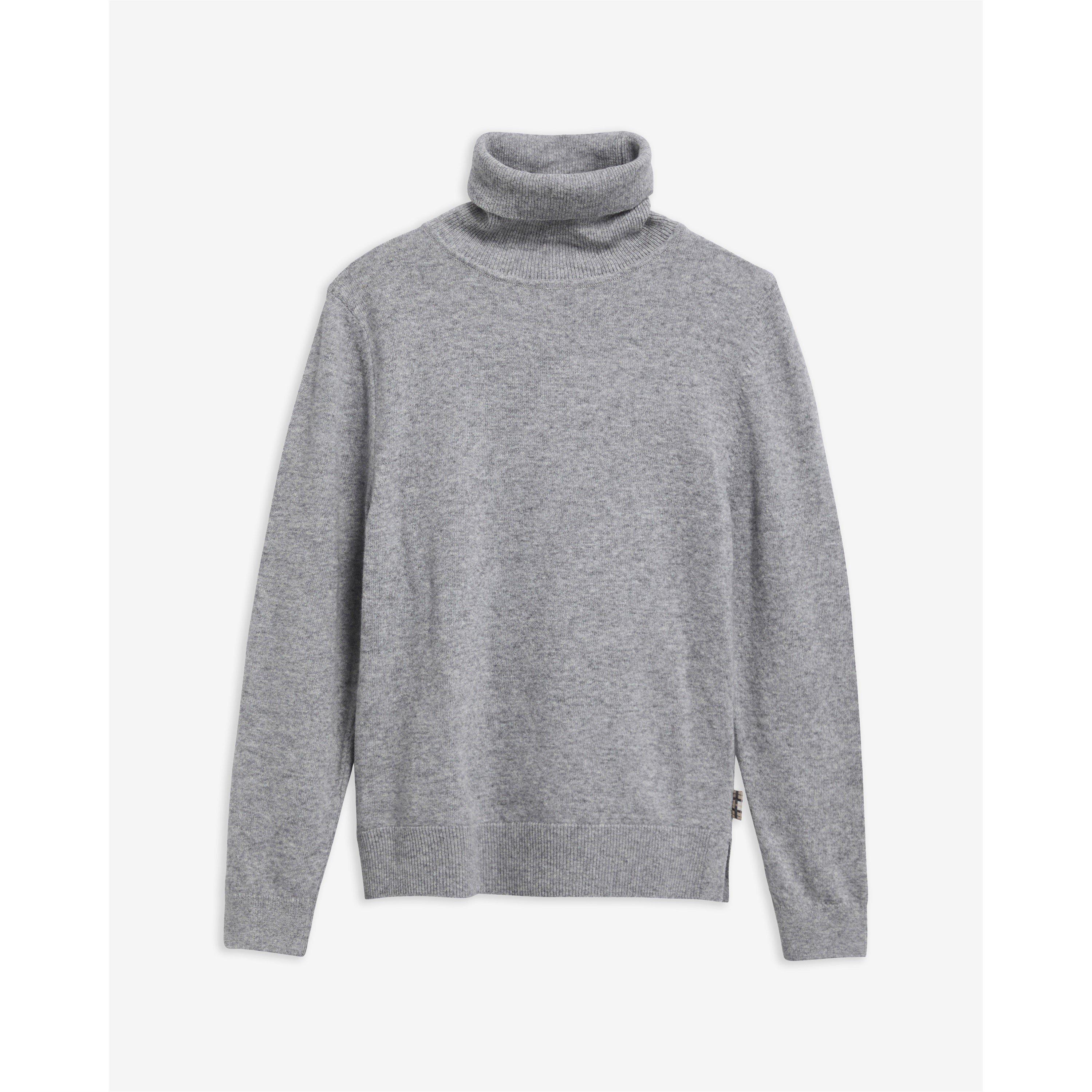 Barbour Women's Pendle Roll-Neck Jumper - Grey - 8 (XS)