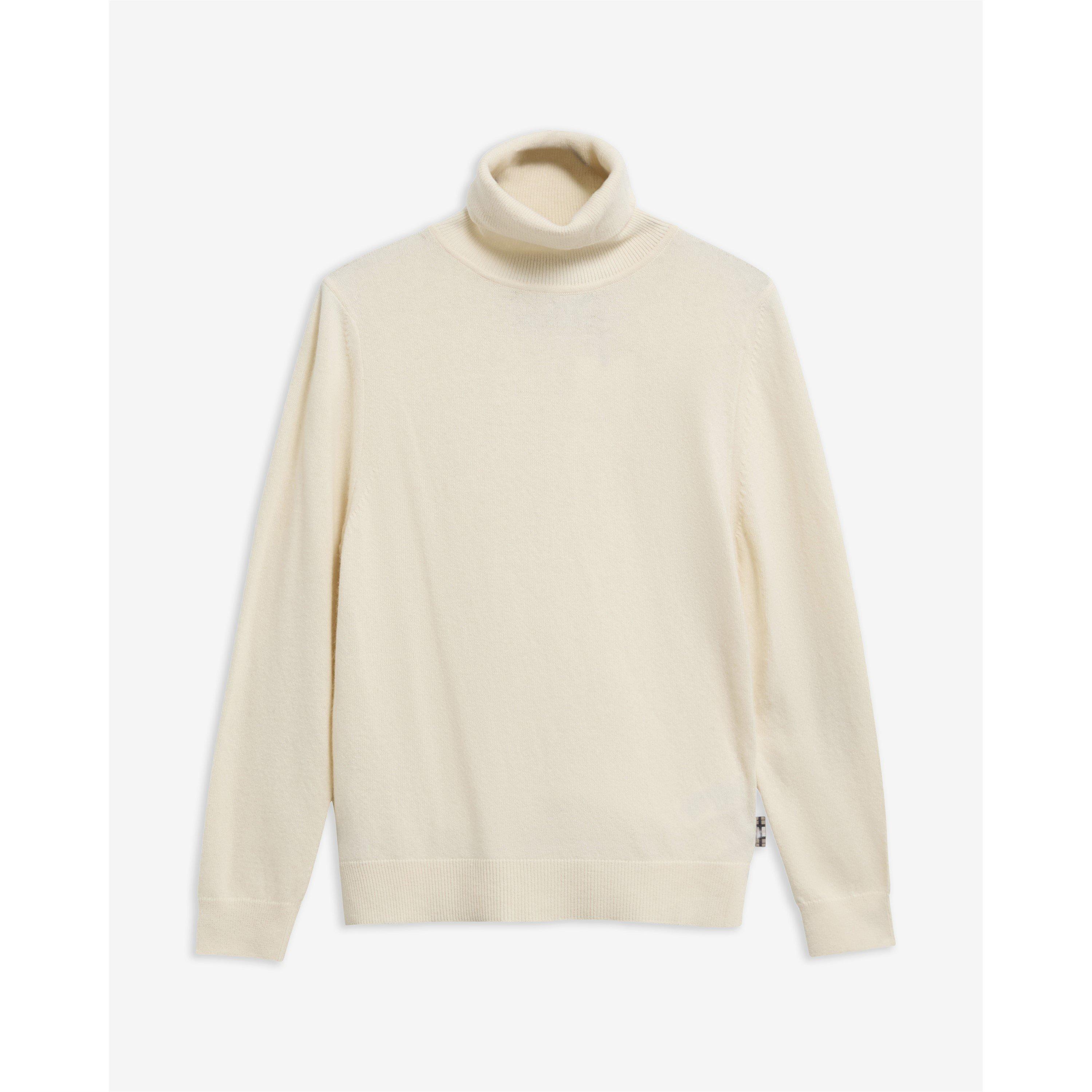 Barbour Women's Pendle Roll-Neck Jumper - Ecru - 8 (XS)