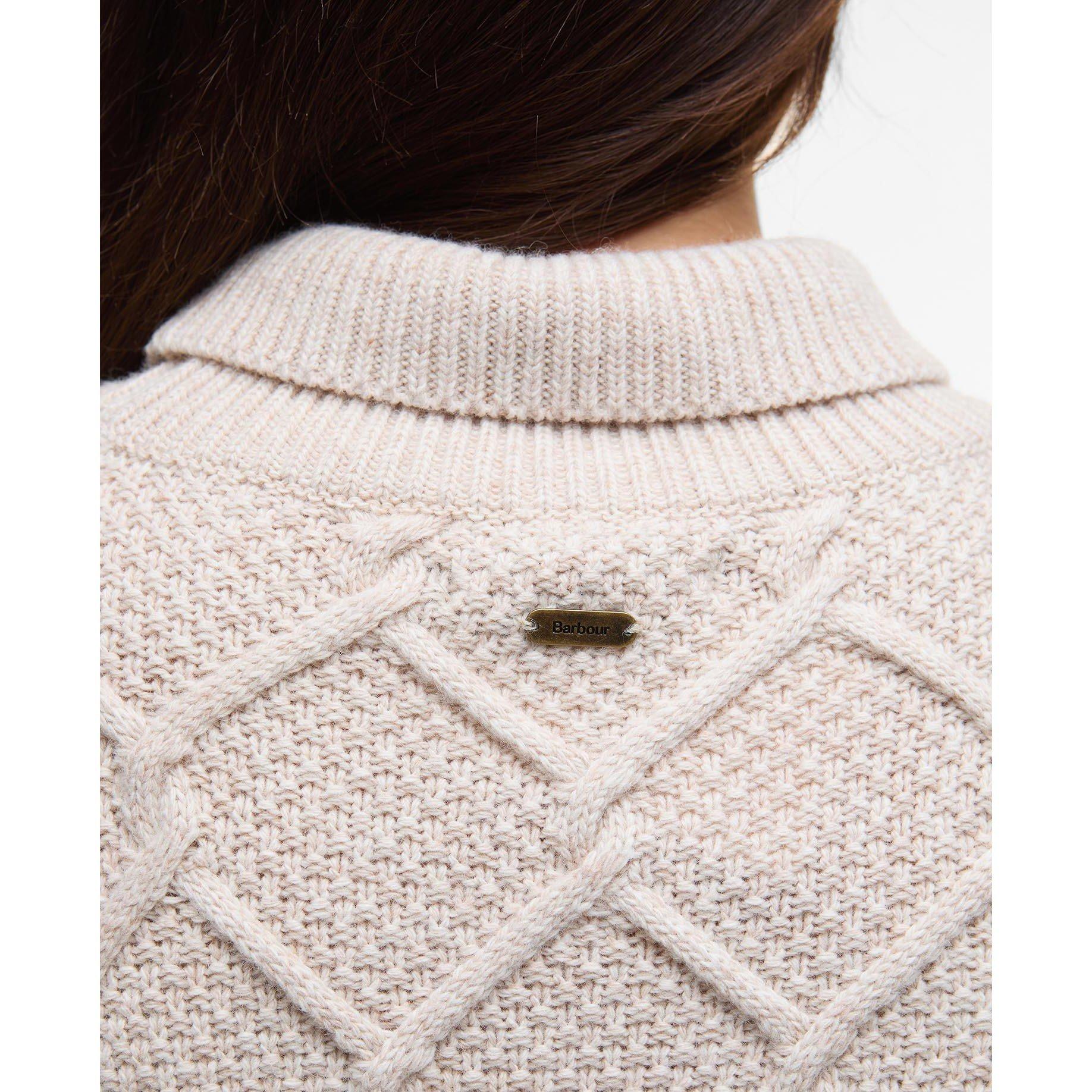 Oatmeal - Barbour - Burne Roll Neck Jumper - 5